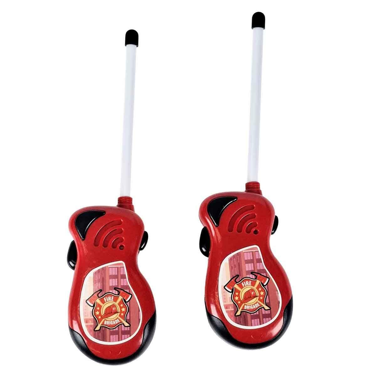 Walkie Talkie Görev Telsiz Seti | 2’li Polis Ve İtfaiye Telsizi | Feyza Oyuncak Macera Serisi