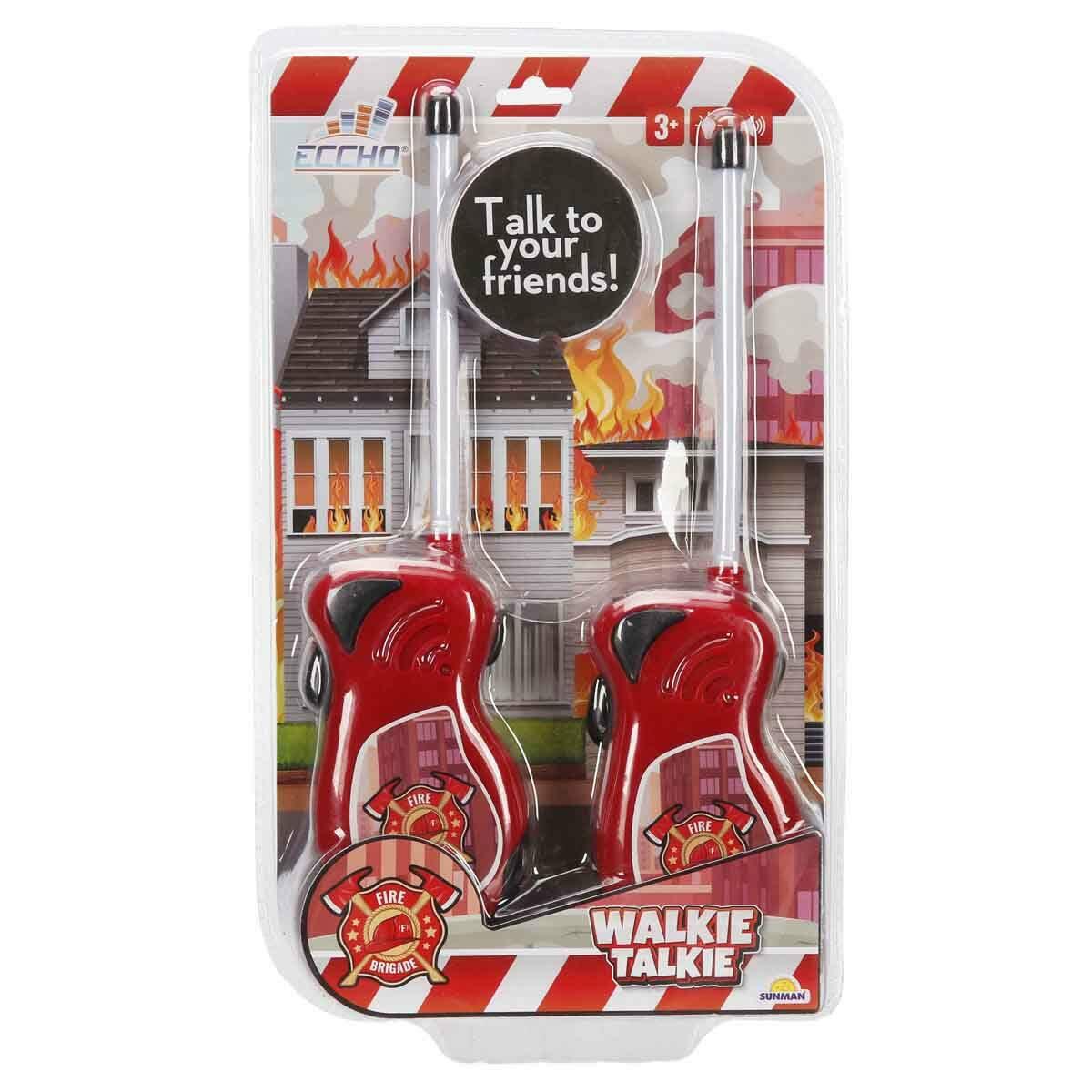 Walkie Talkie Görev Telsiz Seti | 2’li Polis Ve İtfaiye Telsizi | Feyza Oyuncak Macera Serisi