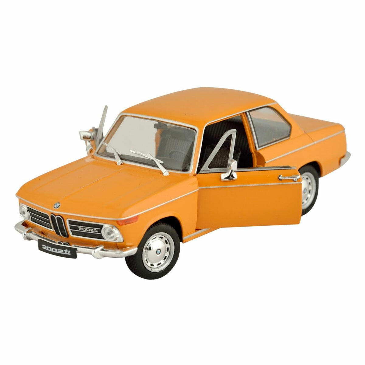 Welly 1:24 BMW 2002 TI Model Araba | Klasik Diecast Koleksiyon Aracı | Açılabilir Kapı, Kaput ve Bagaj Detaylı Metal Model