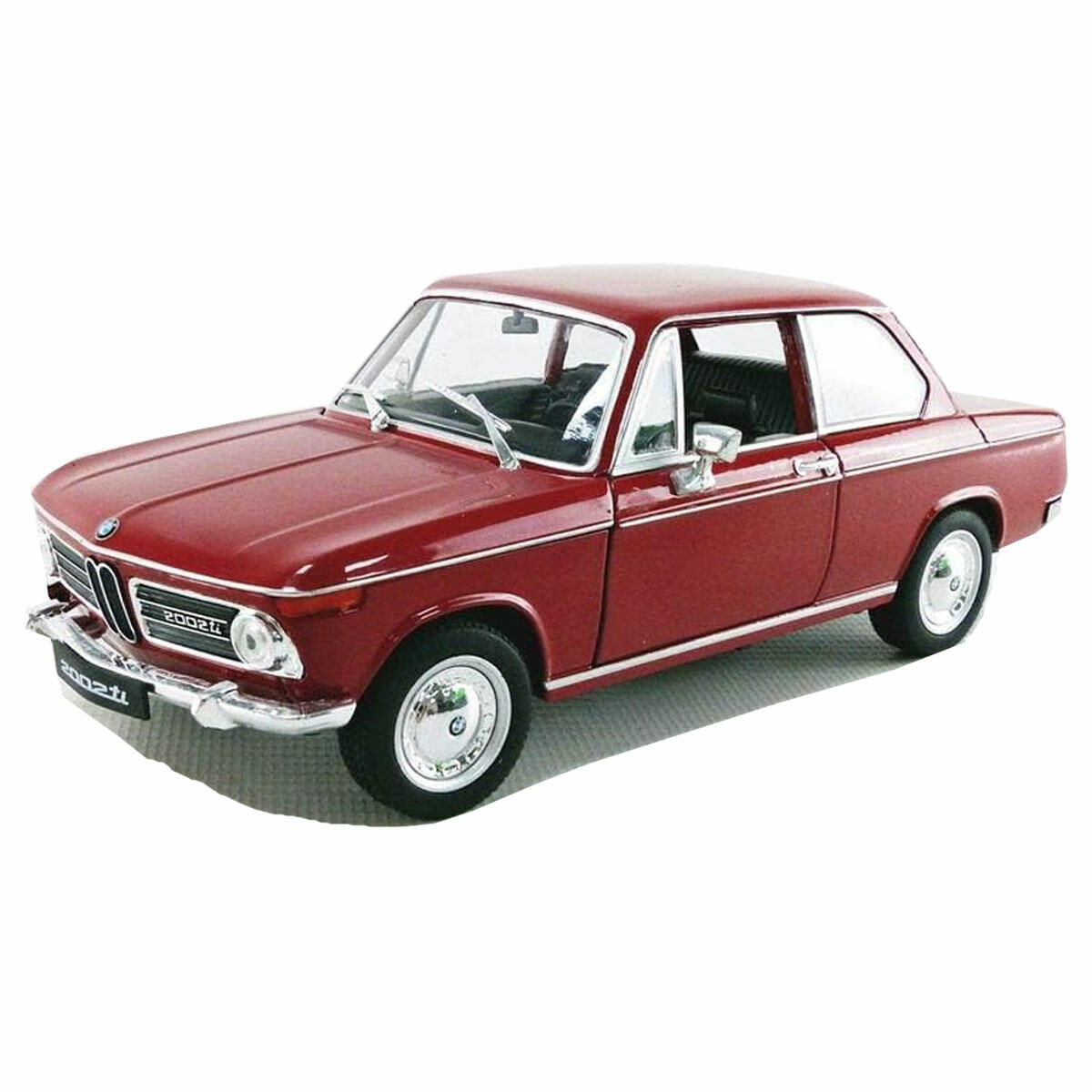 Welly 1:24 BMW 2002 TI Model Araba | Klasik Diecast Koleksiyon Aracı | Açılabilir Kapı, Kaput ve Bagaj Detaylı Metal Model