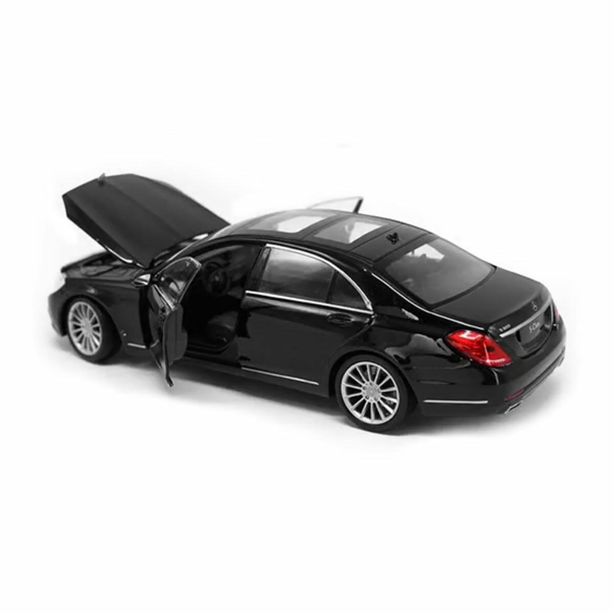 Welly 1:24 Mercedes-Benz S-Class Model Araba | Metal Die-Cast Gövde, Açılabilir Kapı ve Kaput Özellikli Koleksiyon Aracı