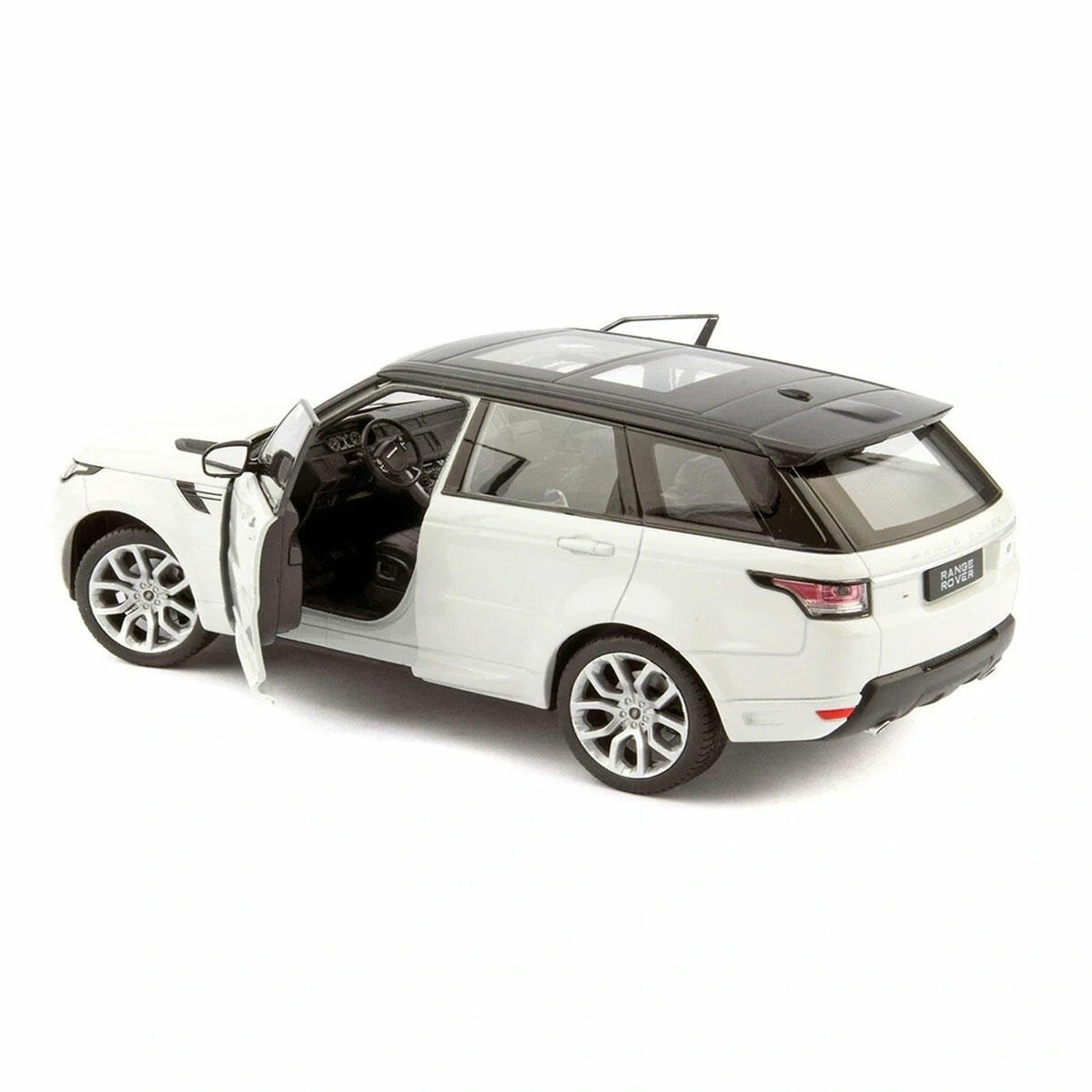 Welly 1:24 Range Rover Sport | Die-Cast Metal Model Araba | Detaylı İç Mekan ve Açılabilir Kapılı Lüks SUV Koleksiyon Figürü