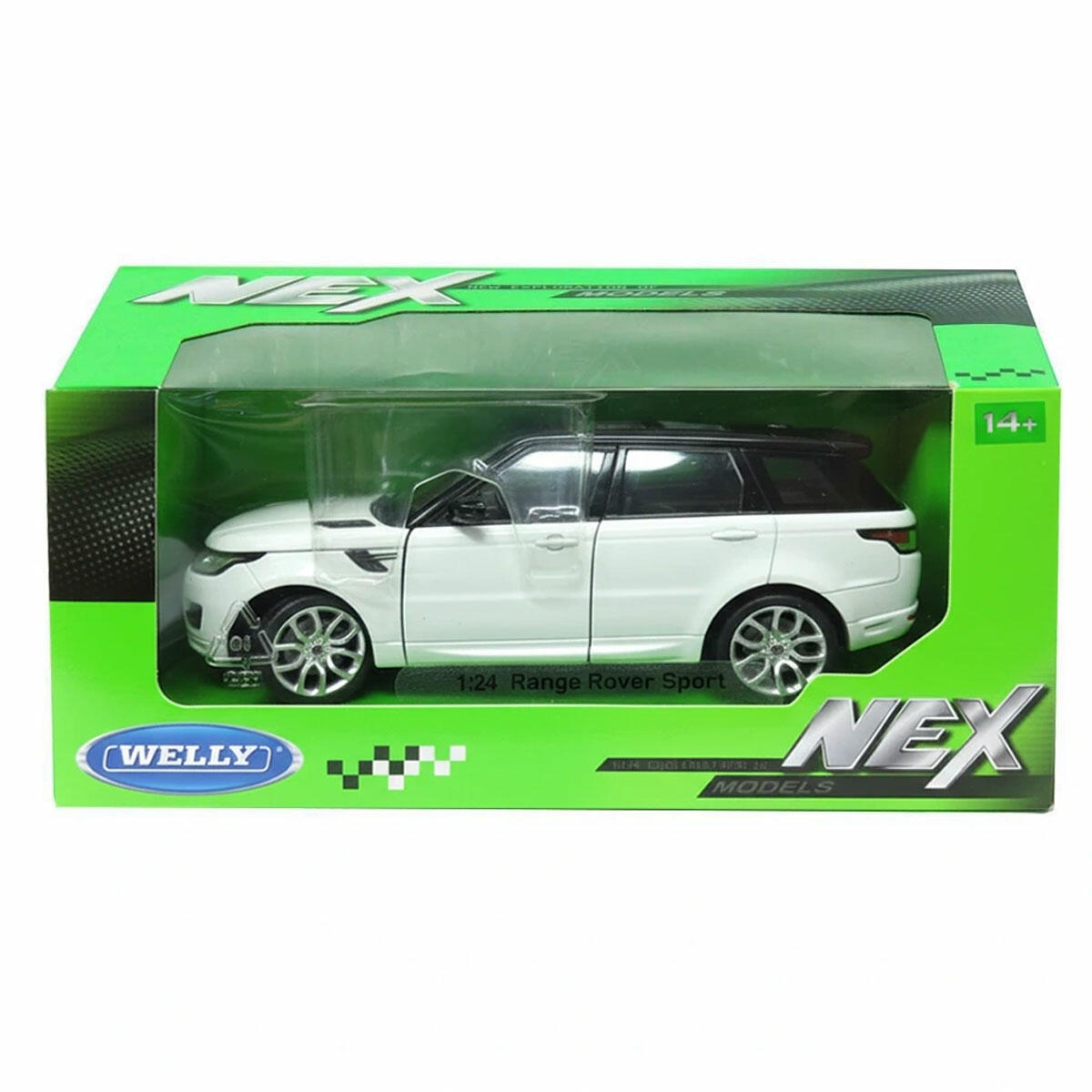 Welly 1:24 Range Rover Sport | Die-Cast Metal Model Araba | Detaylı İç Mekan ve Açılabilir Kapılı Lüks SUV Koleksiyon Figürü