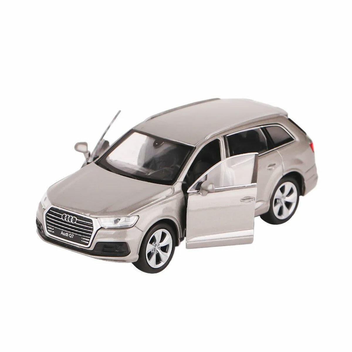 Welly 1:32 Audi Q7 Çek Bırak Model Araba – Metal Gövde ve Açılabilir Kapılar