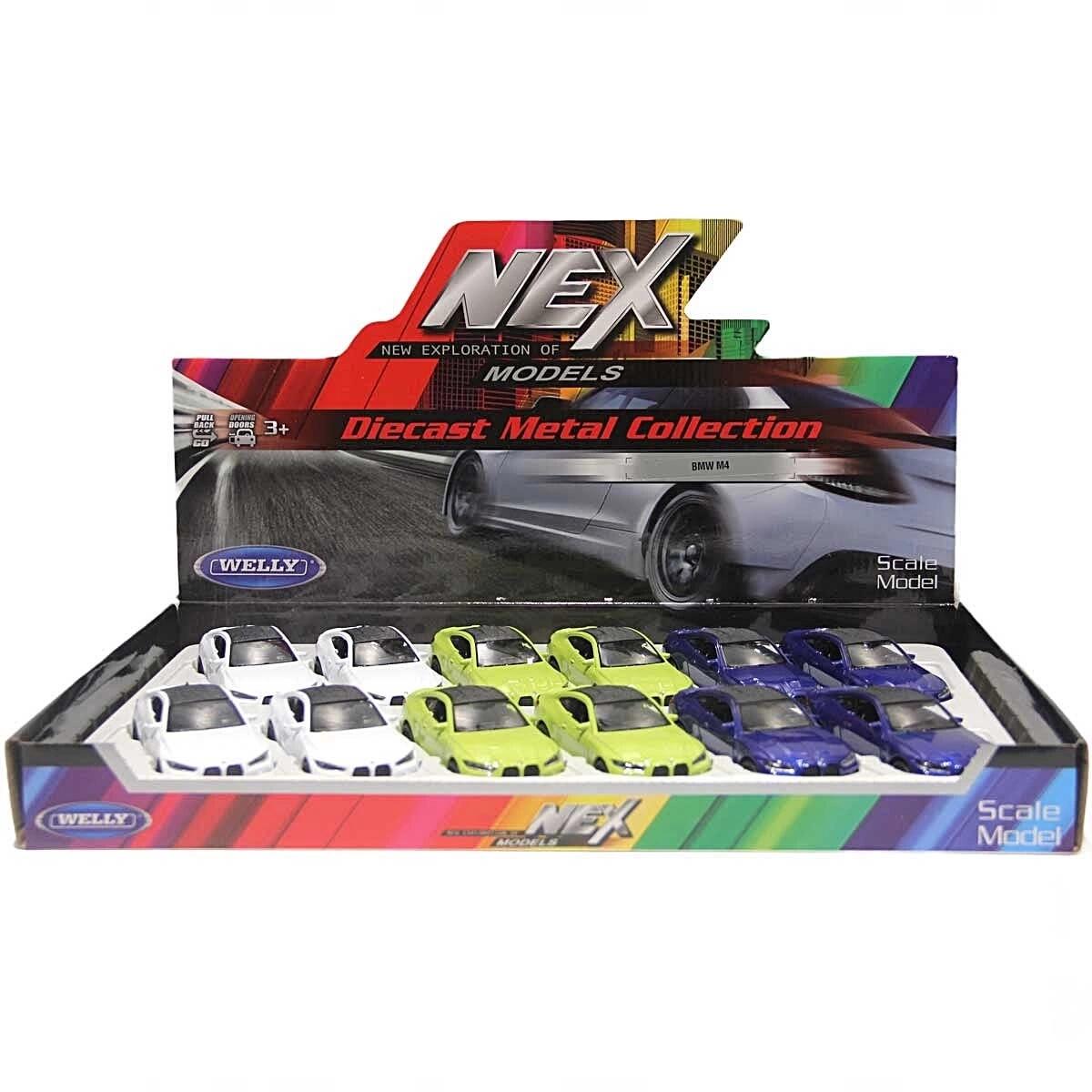 Welly 1:32 BMW M4 Metal Model Araba – Açılır Kapılı, Die-Cast Çek Bırak Koleksiyon Aracı