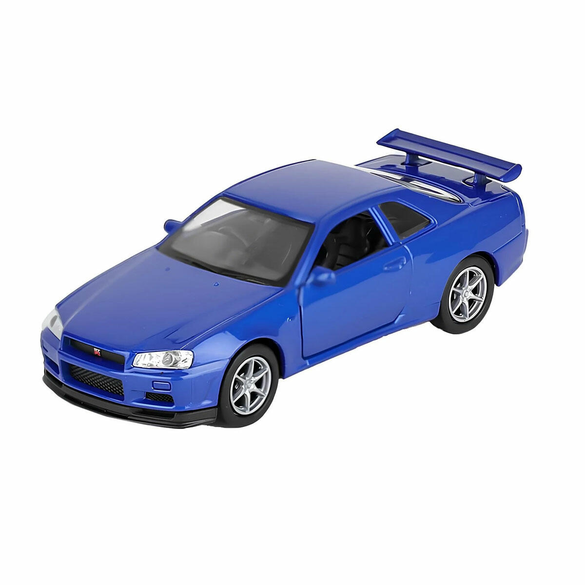 Welly 1:32 Nissan Skyline GTR R34 Çek Bırak Araba – Metal Diecast Model Araç