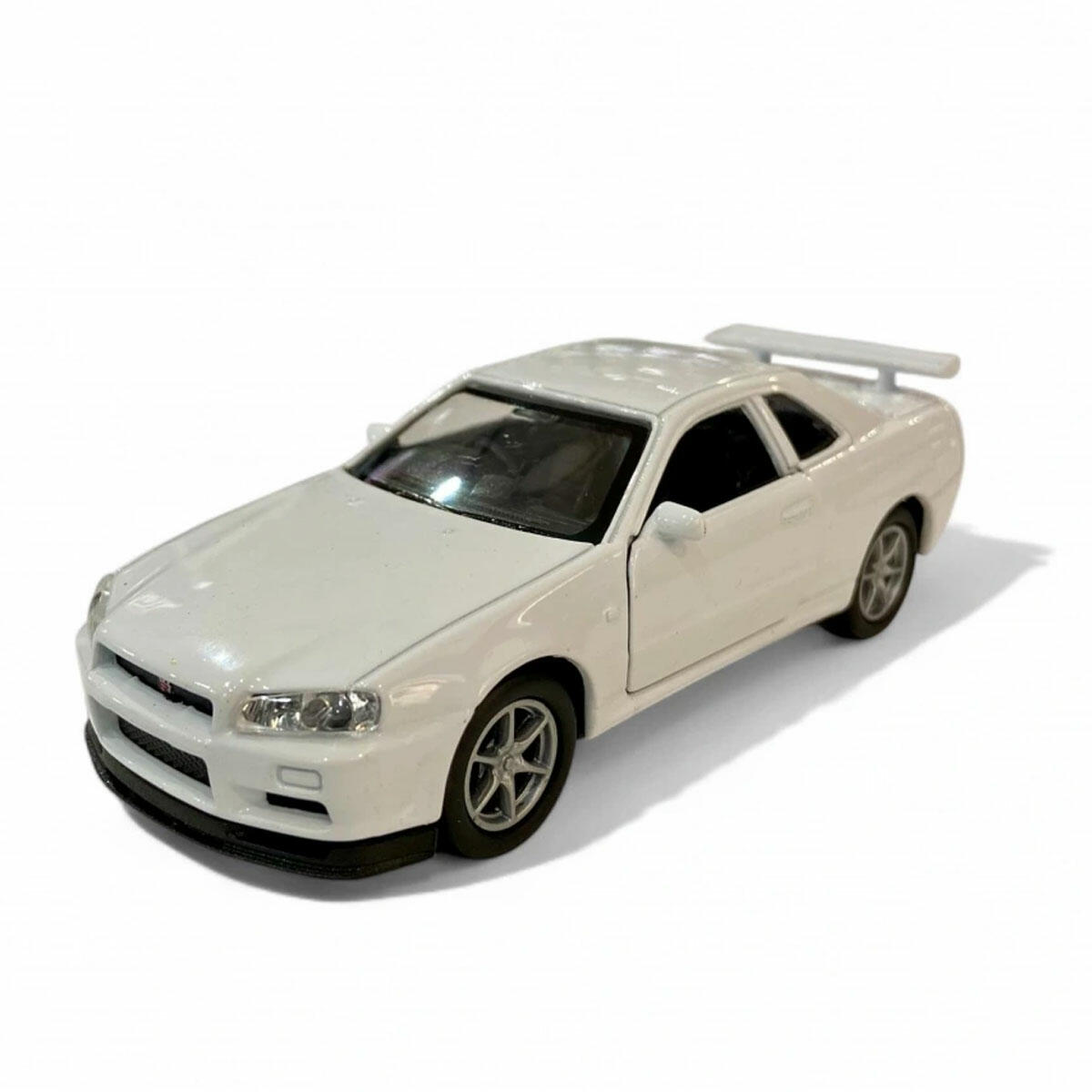 Welly 1:32 Nissan Skyline GTR R34 Çek Bırak Araba – Metal Diecast Model Araç
