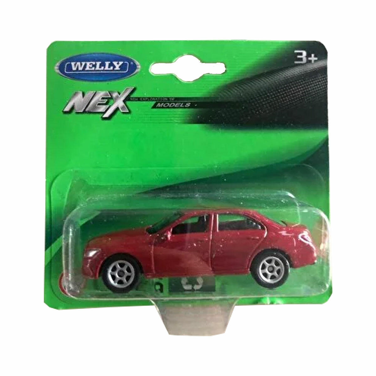 Welly 1:64 Mercedes-Benz E-Class | Kırmızı Die-Cast Metal Model Araba | Koleksiyonluk Minyatür Araç Figürü