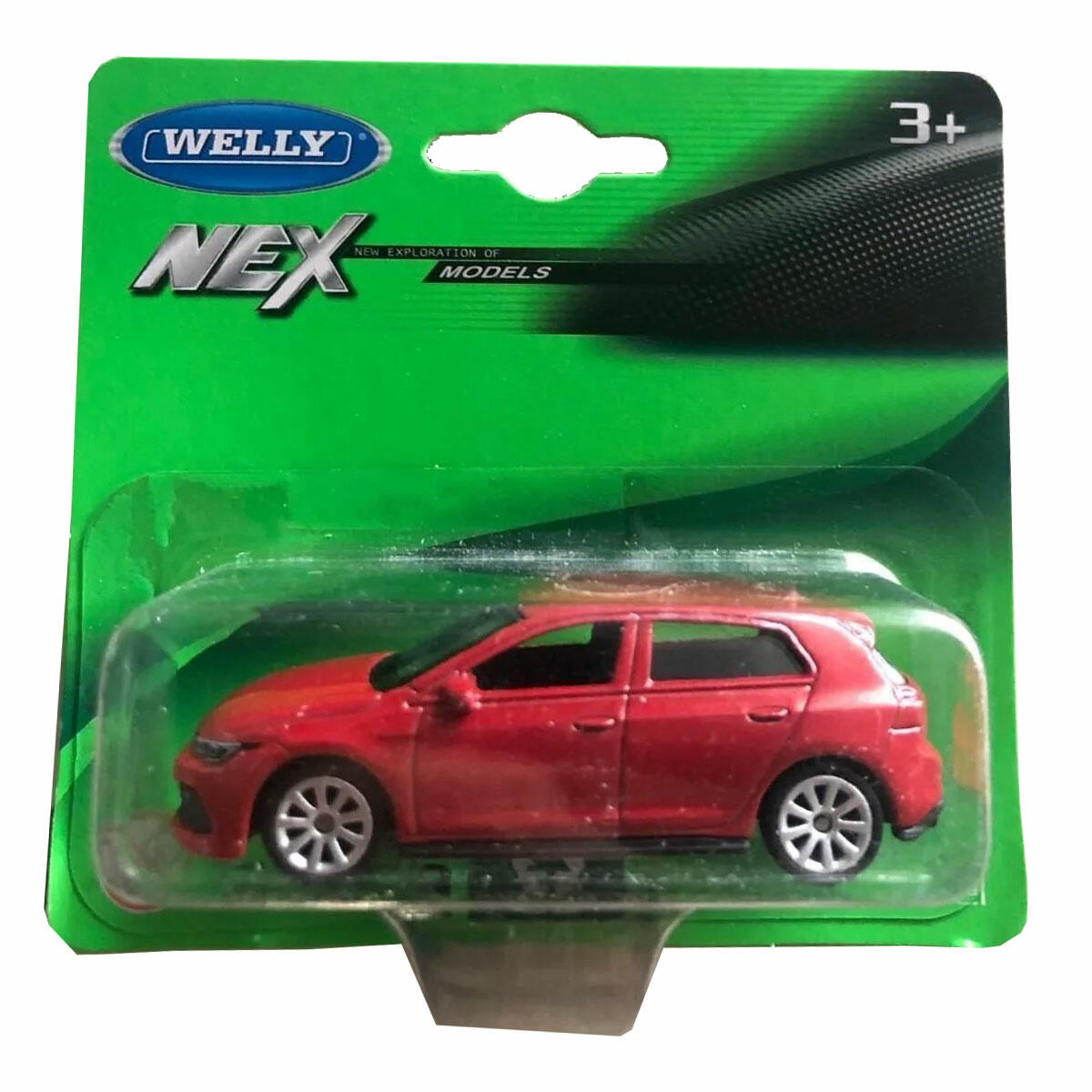 Welly 1:64 VW Golf 8 GTI Model Araba | Lisanslı Kırmızı Metal Oyuncak Araba | Küçük Ölçekli Koleksiyon Aracı