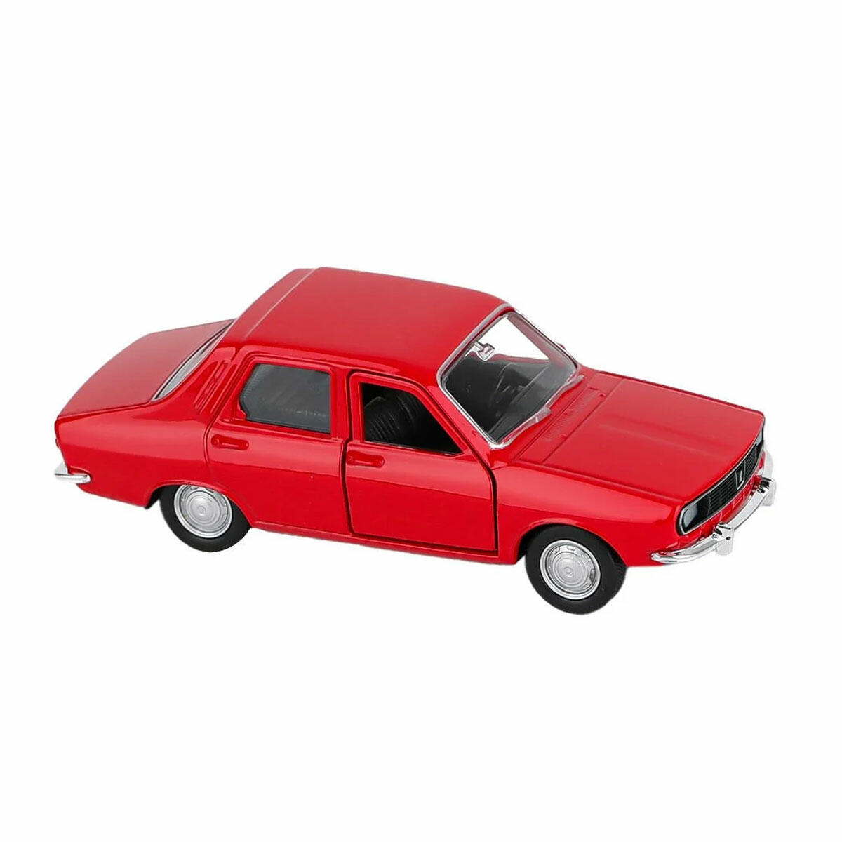 Welly 1974 Renault-12 Çek Bırak Model Araba 1:32 | Die-Cast Metal Kapıları Açılır Koleksiyon Figürü (11,5 cm)