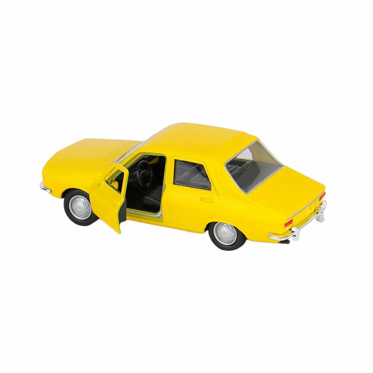 Welly 1974 Renault-12 Çek Bırak Model Araba 1:32 | Die-Cast Metal Kapıları Açılır Koleksiyon Figürü (11,5 cm)