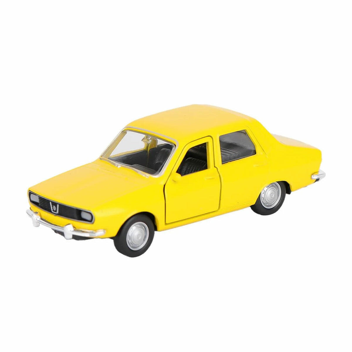 Welly 1974 Renault-12 Çek Bırak Model Araba 1:32 | Die-Cast Metal Kapıları Açılır Koleksiyon Figürü (11,5 cm)