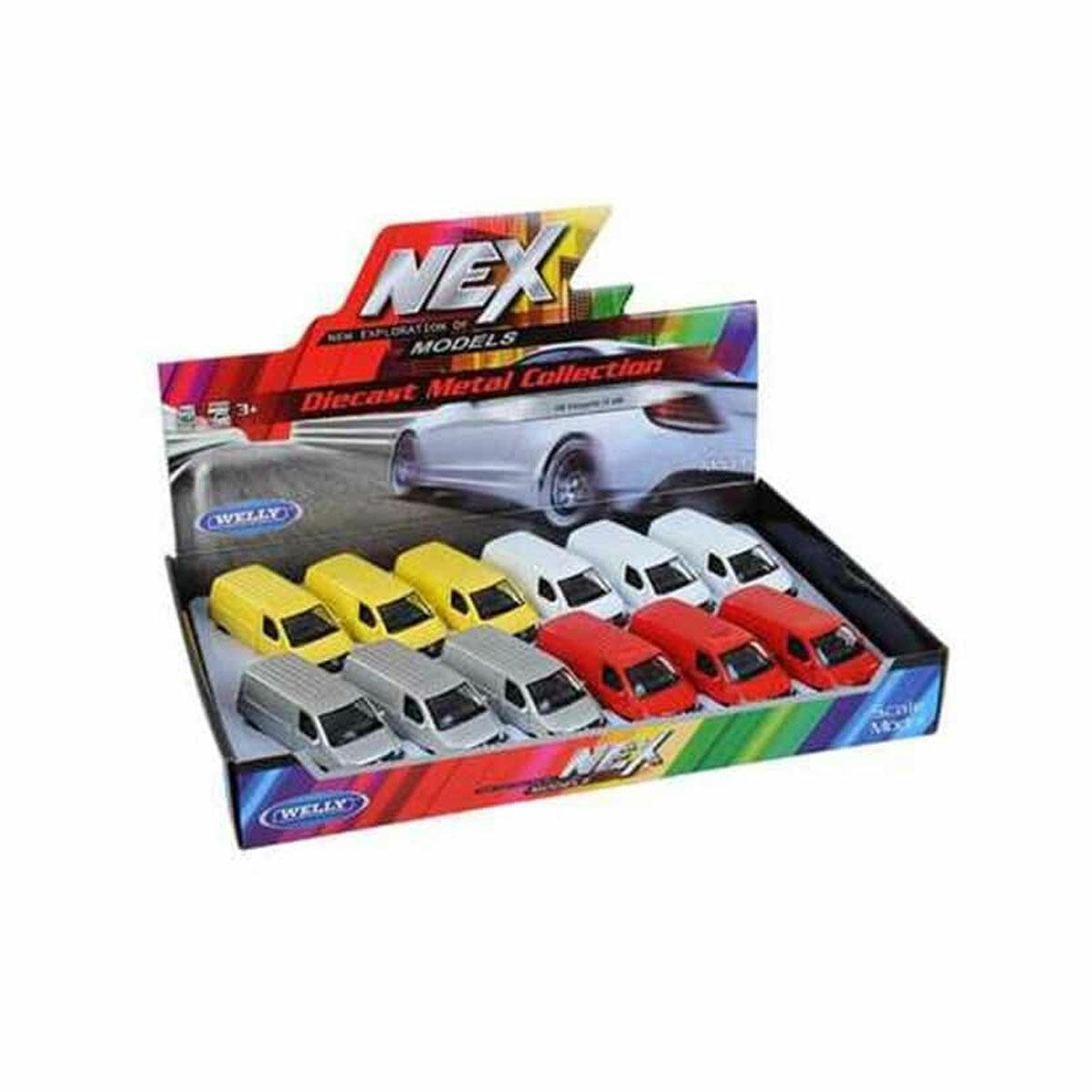 Welly Die-Cast Volkswagen T5 Van 1:32 Çek Bırak Model Araba