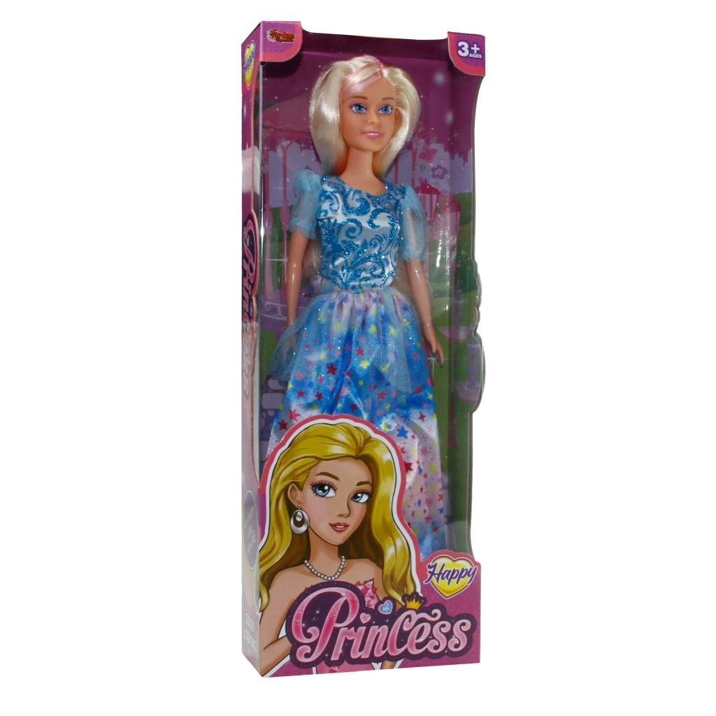 Renkli Kıyafetli Manken Bebek 29 Cm