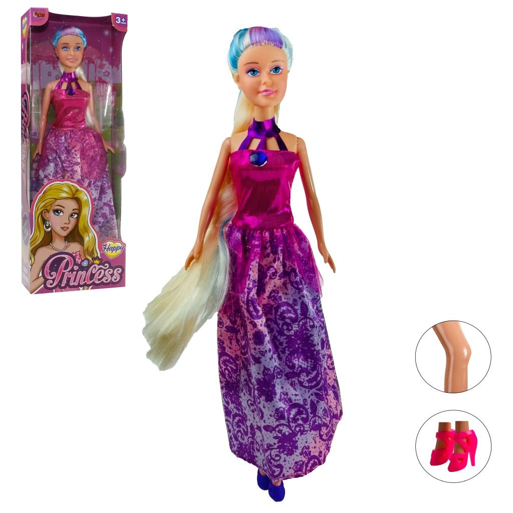 Renkli Kıyafetli Manken Bebek 29 Cm