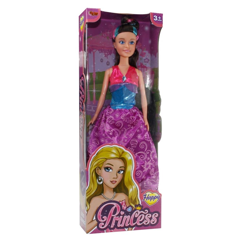 Renkli Kıyafetli Manken Bebek 29 Cm