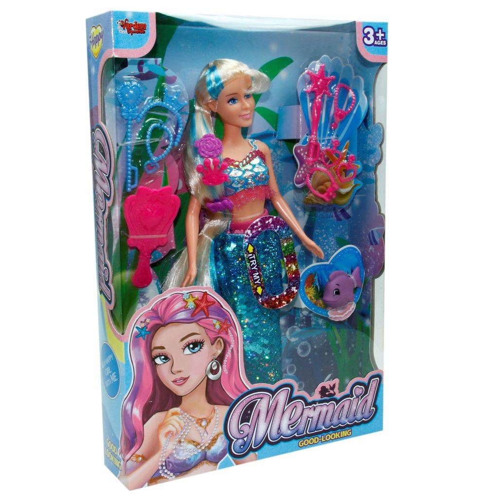 29 Cm Aksesuarlı Deniz Kızı Bebek