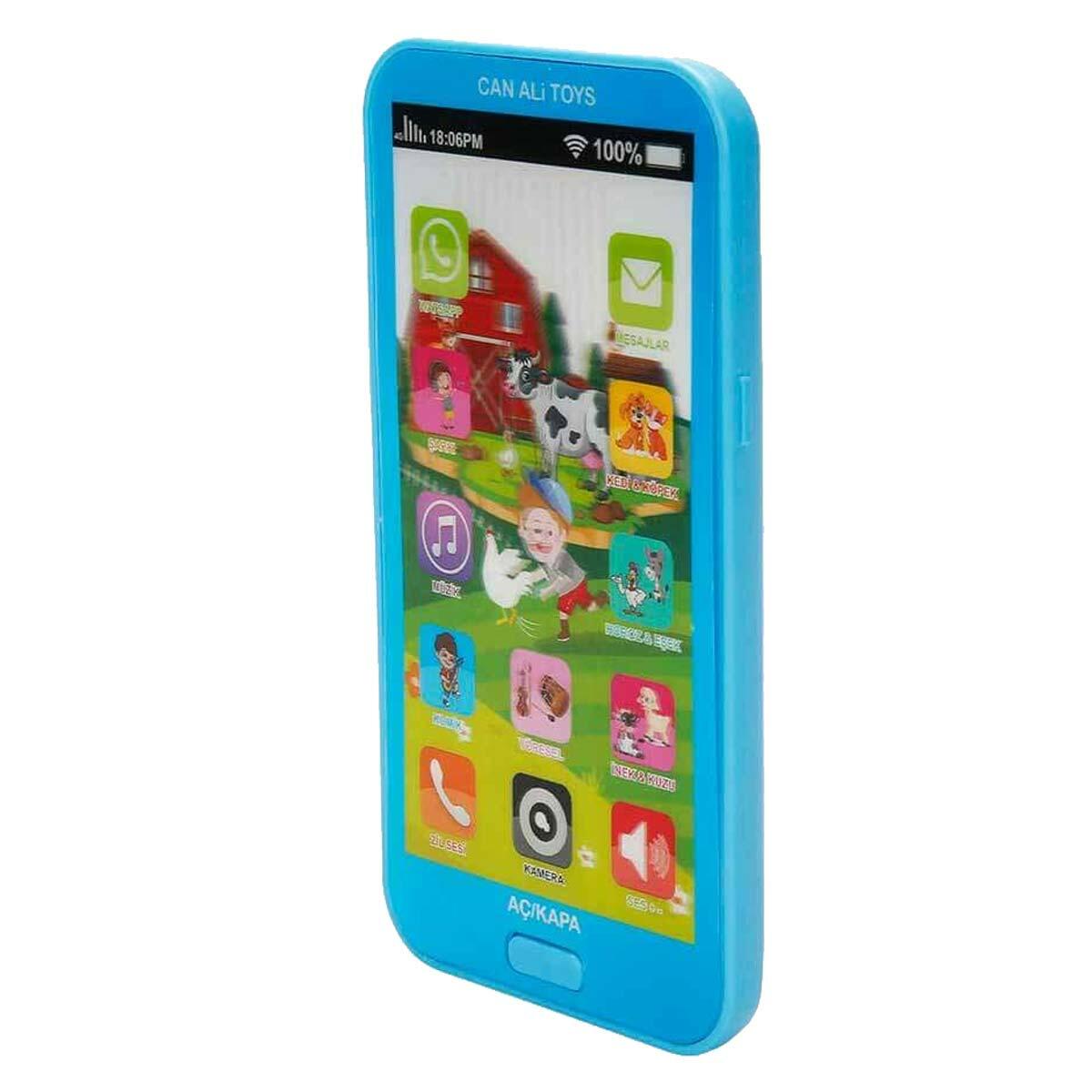 Whirly Akıllı Telefon | Hareketli Görüntülü Eğitici Oyuncak | Hayvan Sesli Ve Müzikli Bebek Telefonu