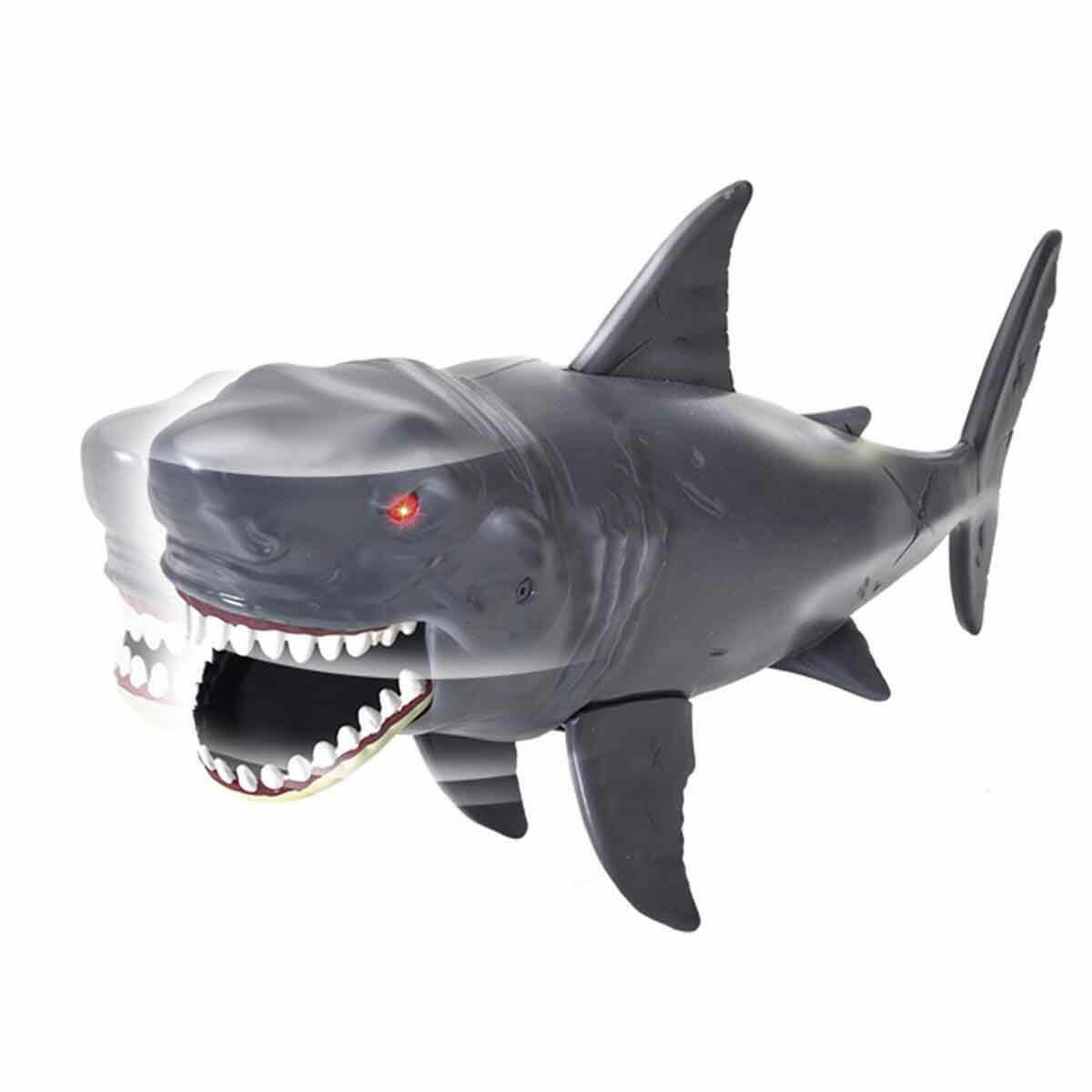 Işıklı Wild Quest Cage Rage Chomping Shark Oyun Seti – Eğlenceli ve Etkileşimli Köpek Balığı Macerası