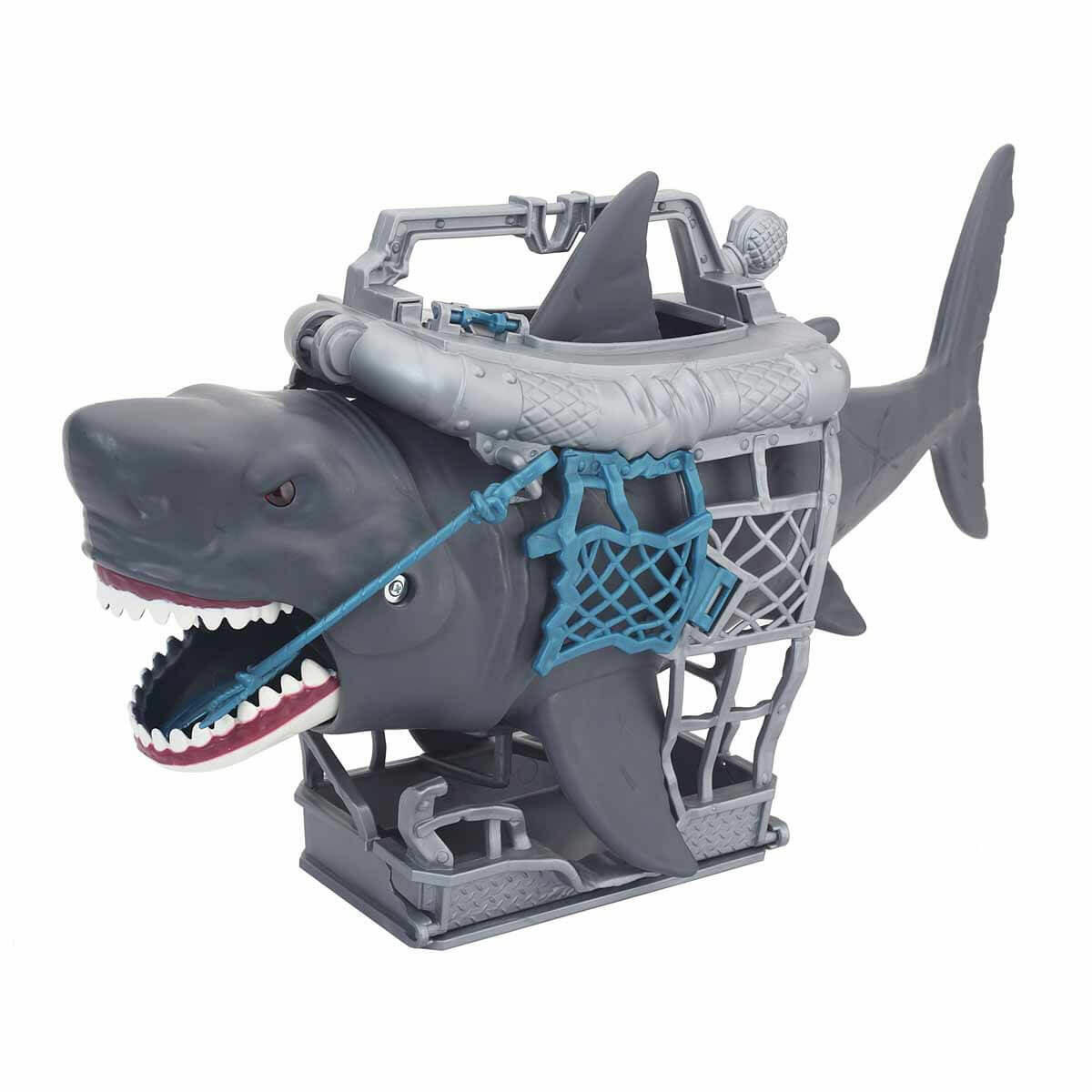 Işıklı Wild Quest Cage Rage Chomping Shark Oyun Seti – Eğlenceli ve Etkileşimli Köpek Balığı Macerası