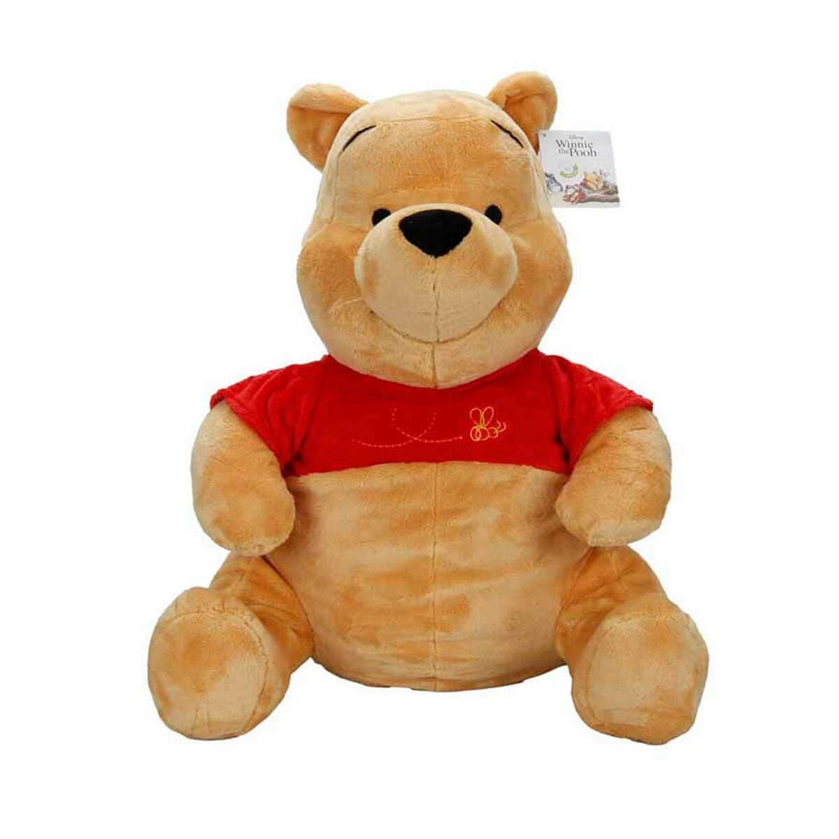 Winnie The Pooh Core Peluş 61 cm | Dev Boy Disney Karakter Peluşu | Orijinal Yumuşacık Uyku Arkadaşı