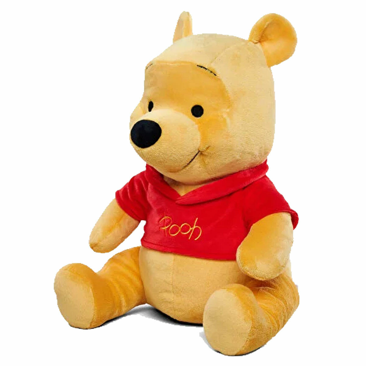 Disney Winnie The Pooh Lisanslı Peluş Oyuncak | 45 cm Büyük Boy Kucak Arkadaşı | Klasik WTP Refresh Tasarımı