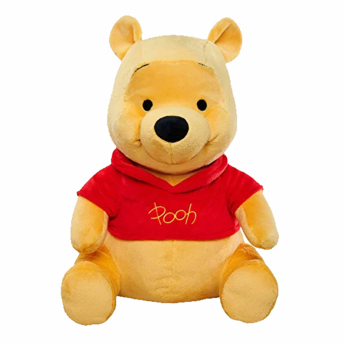 Disney Winnie The Pooh Lisanslı Peluş Oyuncak | 45 cm Büyük Boy Kucak Arkadaşı | Klasik WTP Refresh Tasarımı