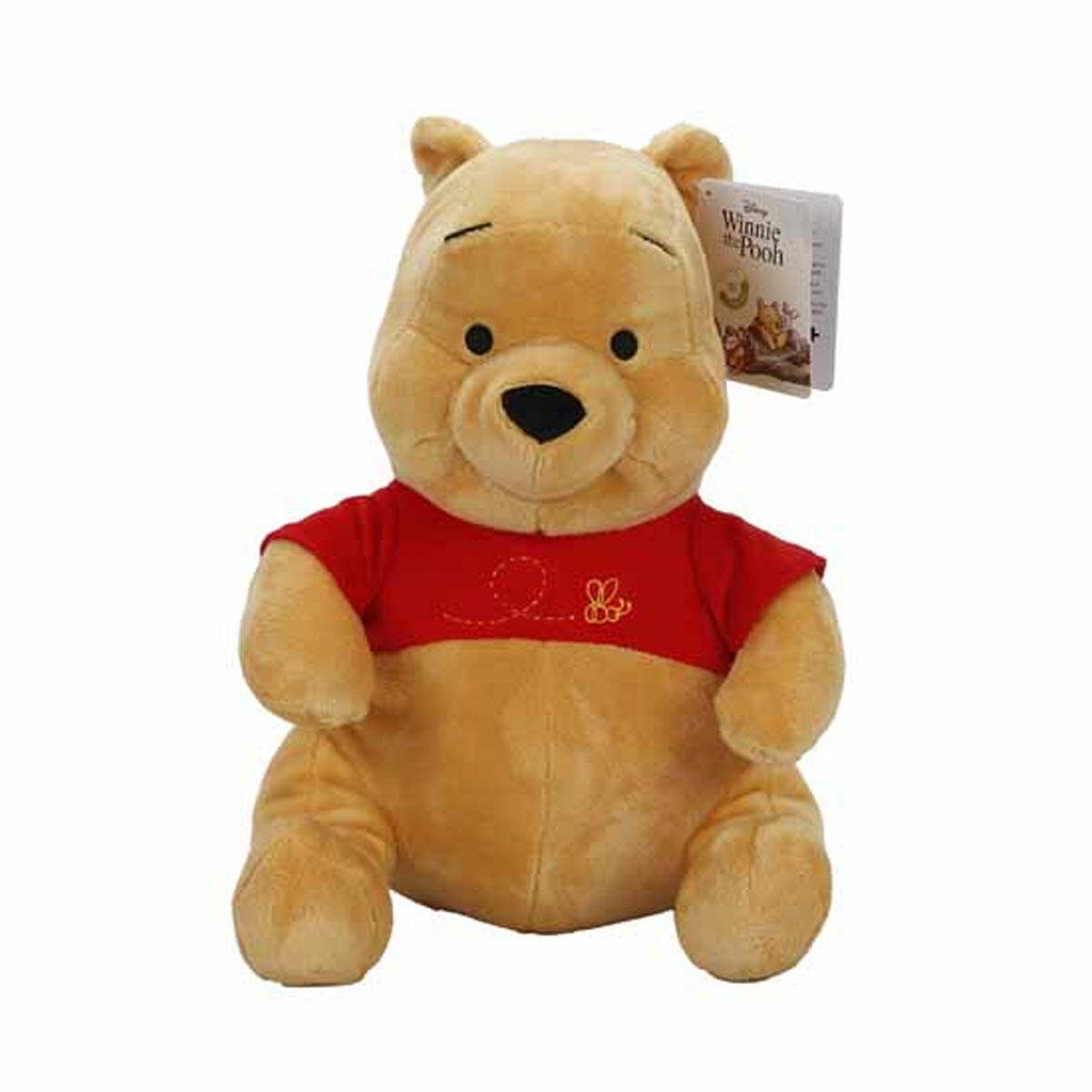 Winnie The Pooh Peluş 30 cm | Yumuşacık Tüylü Lisanslı Karakter, Çocuklar İçin Eğitici Uyku ve Oyun Arkadaşı