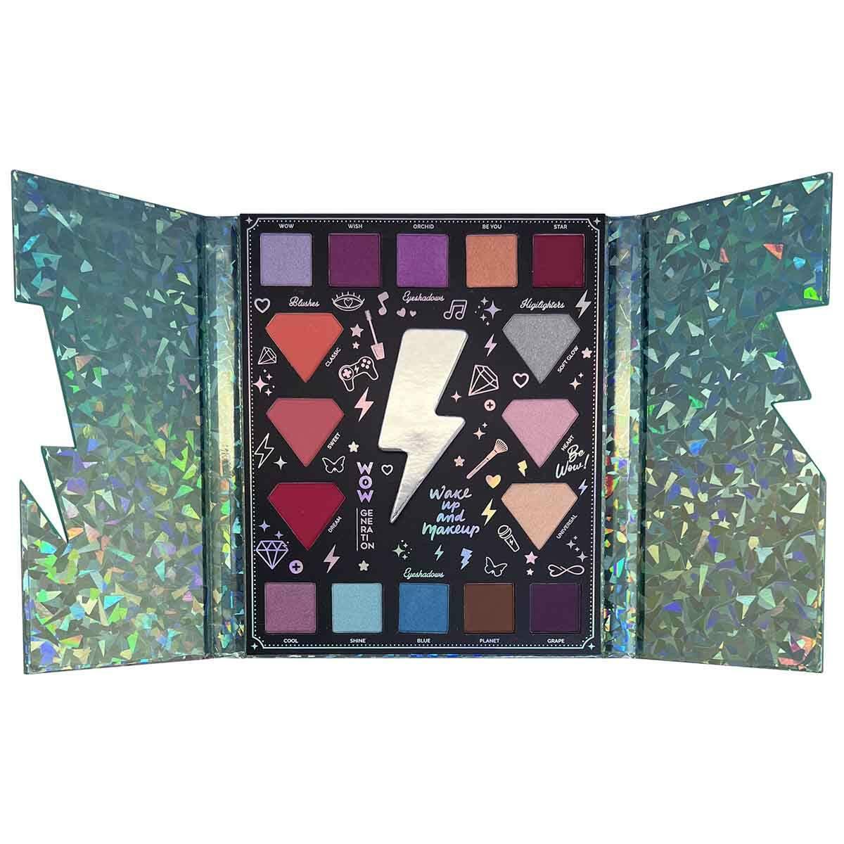 WOW Generation Göz Farı Paleti Makyaj Seti | Water Revolution Çocuk Kozmetik | Güvenli Ve Kolay Temizlenen Far Seti