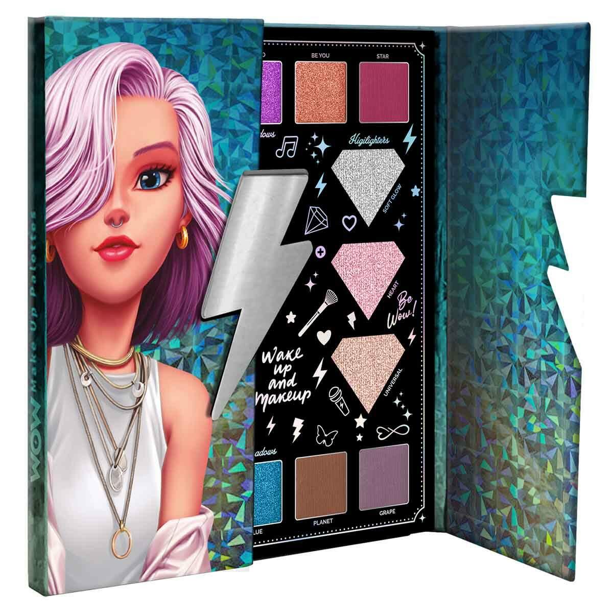 WOW Generation Göz Farı Paleti Makyaj Seti | Water Revolution Çocuk Kozmetik | Güvenli Ve Kolay Temizlenen Far Seti