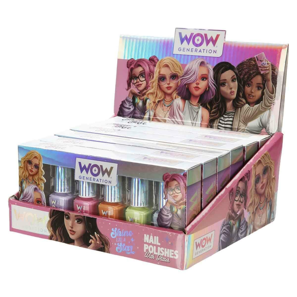 WOW Generation Neon Oje Seti 5’li Paket | Çocuklar İçin Neon Renkli Oje Koleksiyonu | Trend Kozmetik Seti