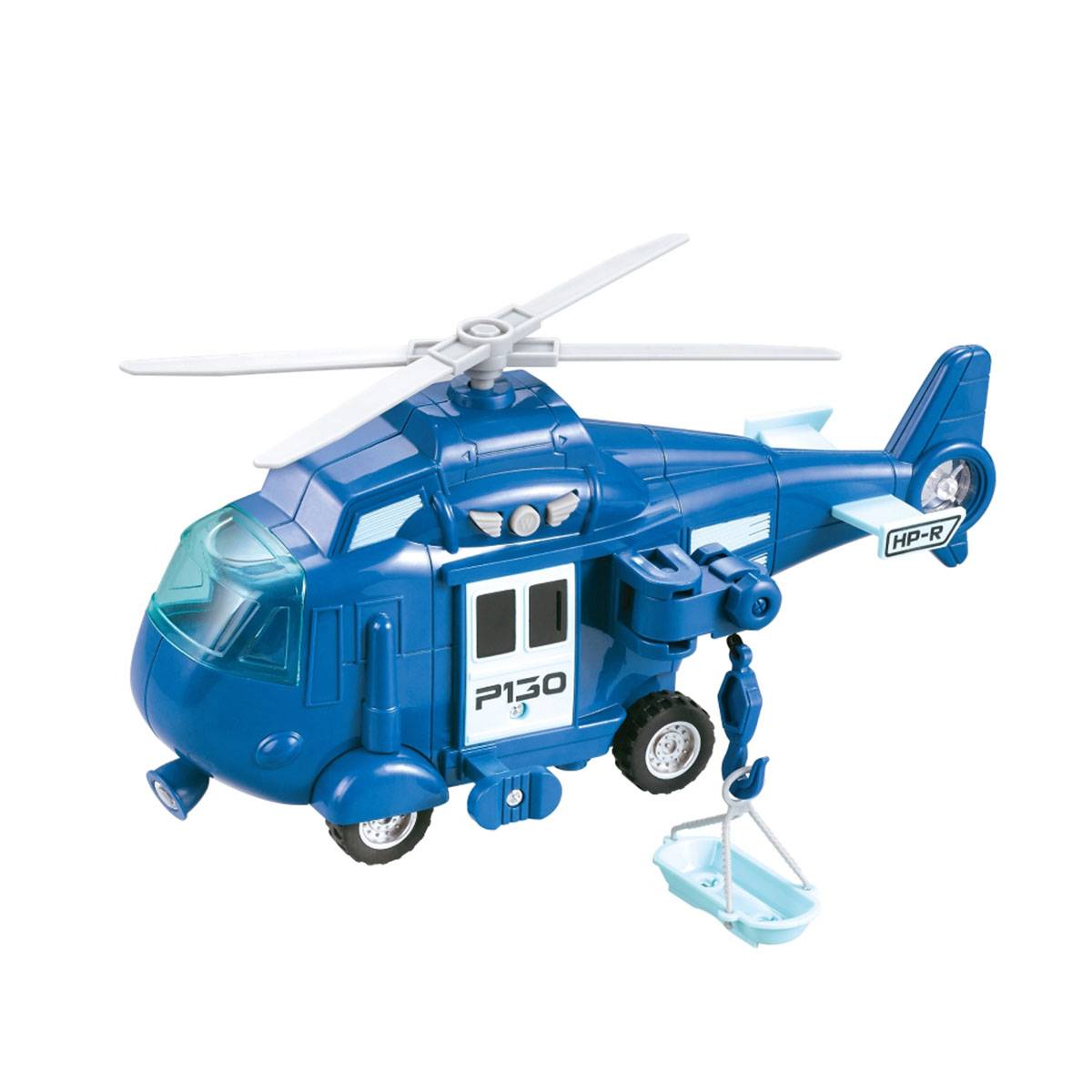 1:20 Sürtmeli Sesli Işıklı Helikopter