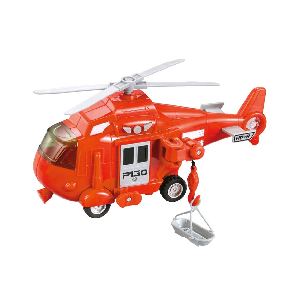 1:20 Sürtmeli Sesli Işıklı Helikopter