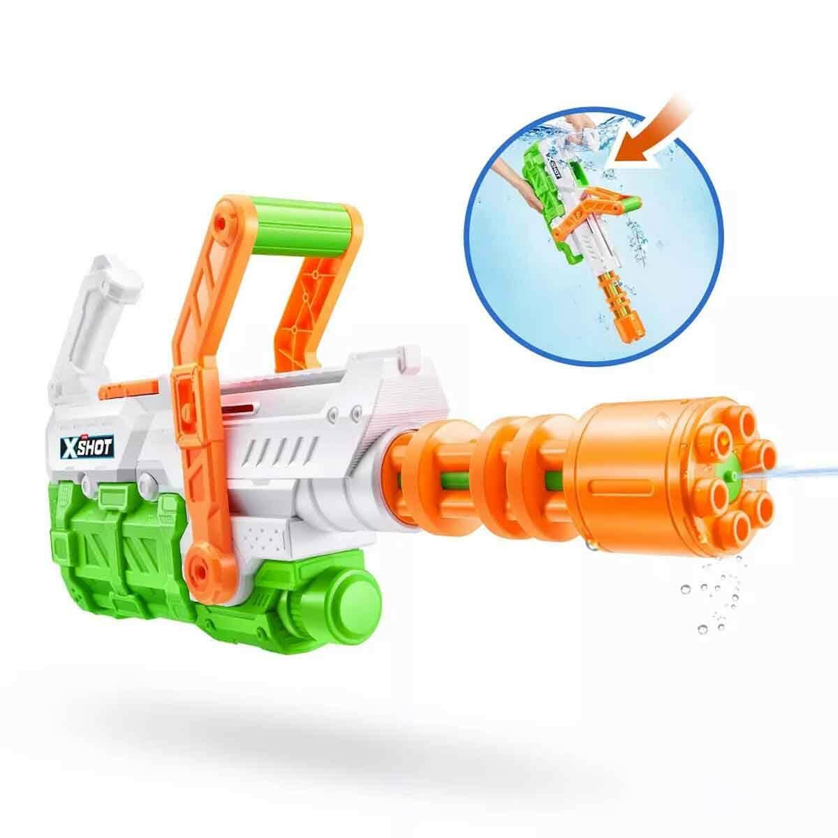 X-Shot Fast-Fill Hydro Cannon Su Tabancası 62 cm | 1 Saniyede Dolum | 10 Metre Menzilli Dev Su Silahı