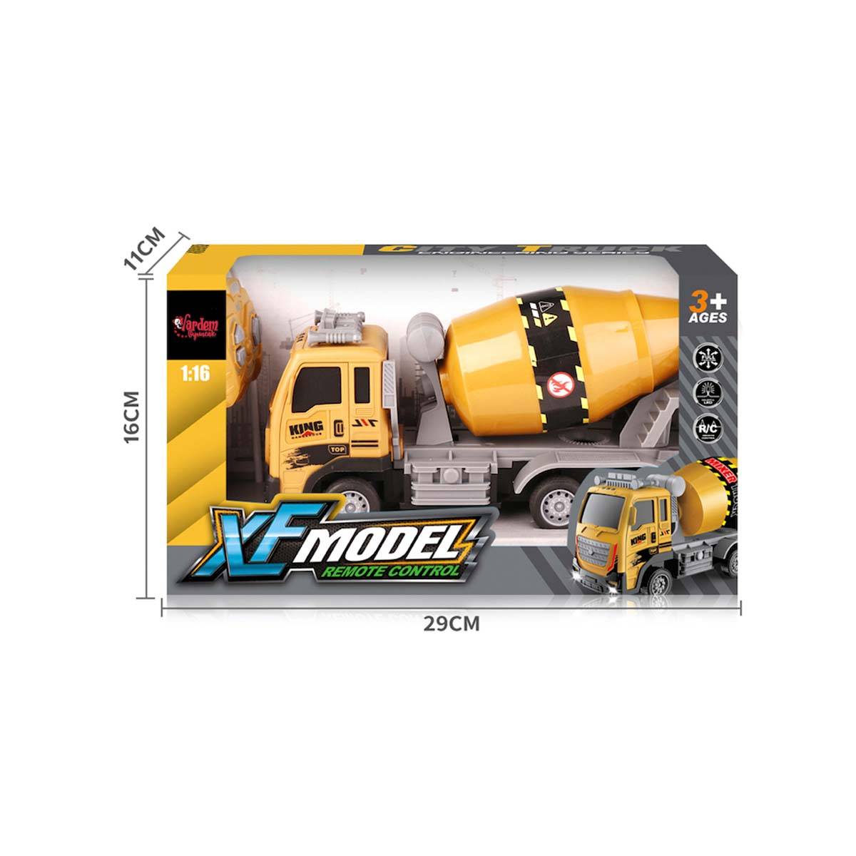 Uzaktan Kumandalı Şarjlı 1:16 XF Model İnşaat Kamyonu - 4 Model