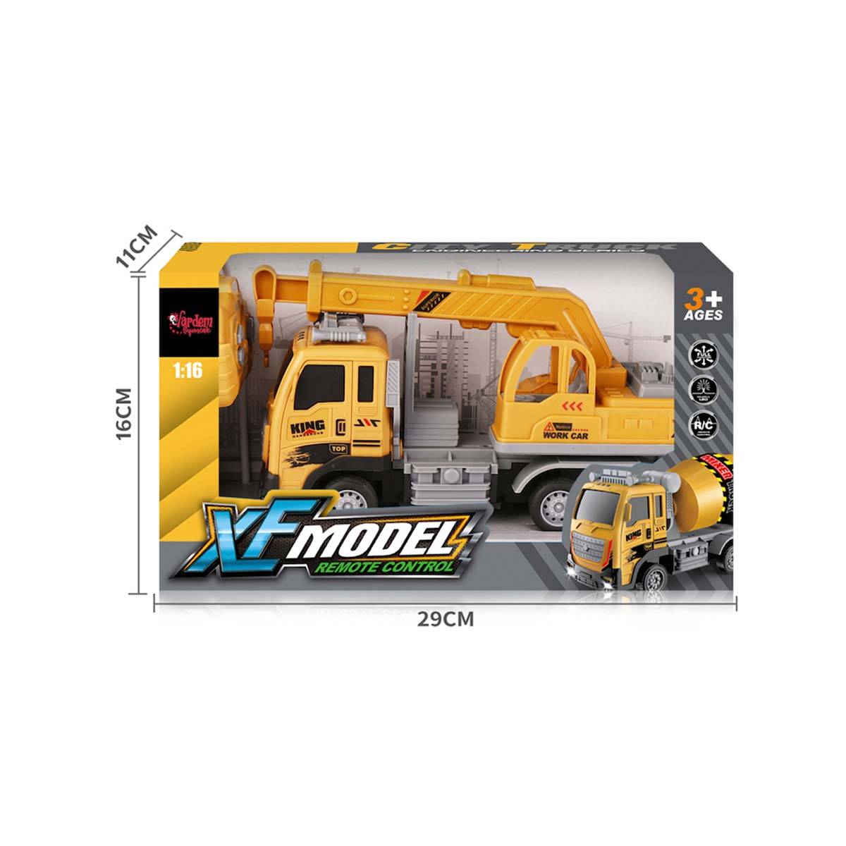 Uzaktan Kumandalı Şarjlı 1:16 XF Model İnşaat Kamyonu - 4 Model