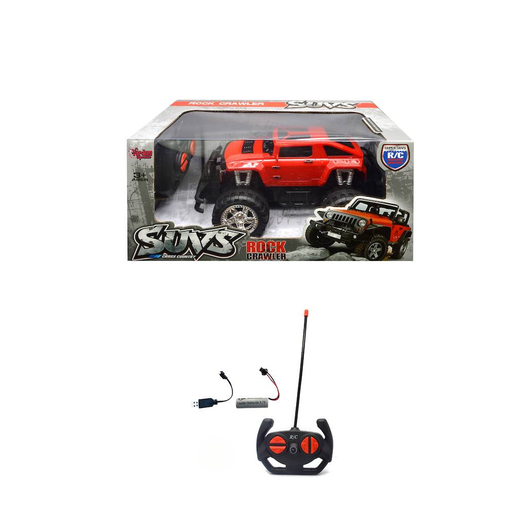 Uzaktan Kumandalı Şarjlı 1:18 Rock Crawler Arazi Aracı
