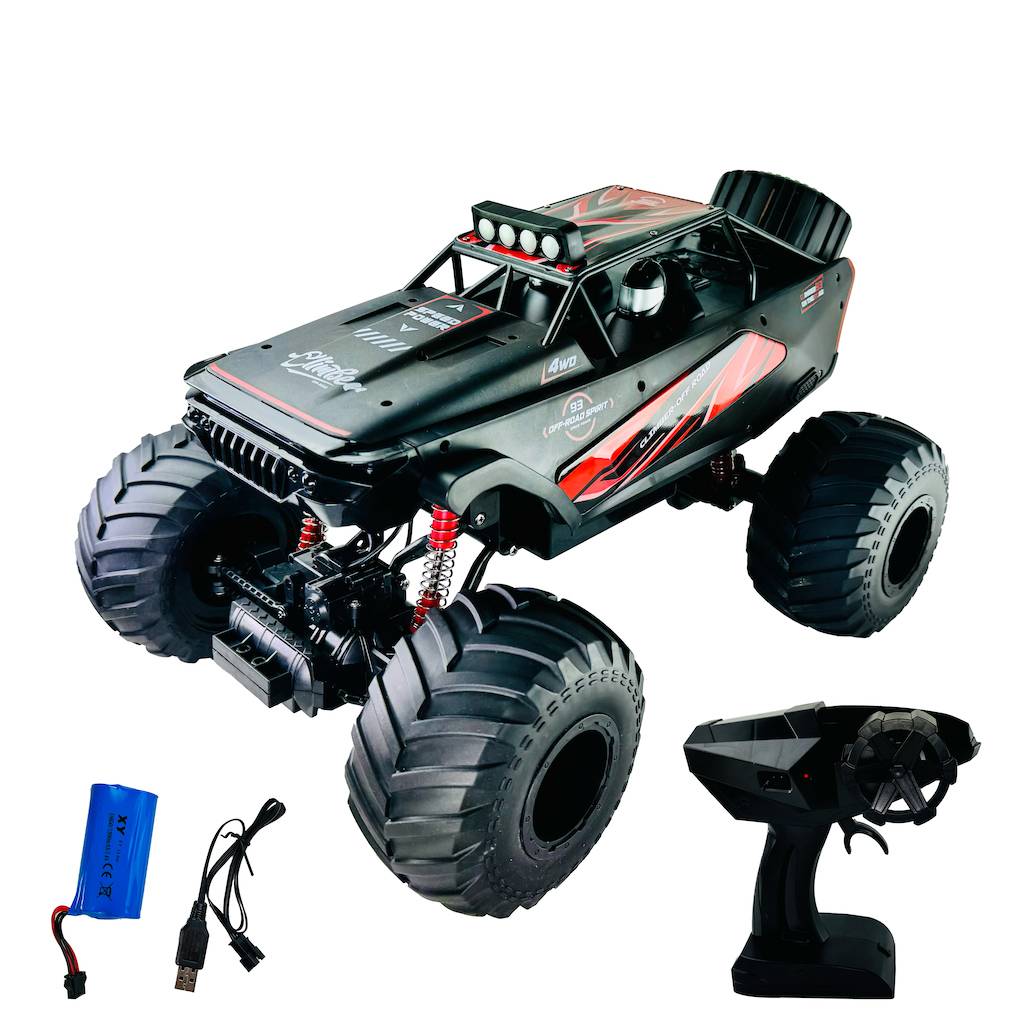 Uzaktan Kumandalı 4x4 WD Off Road Şarjlı Metal Araba