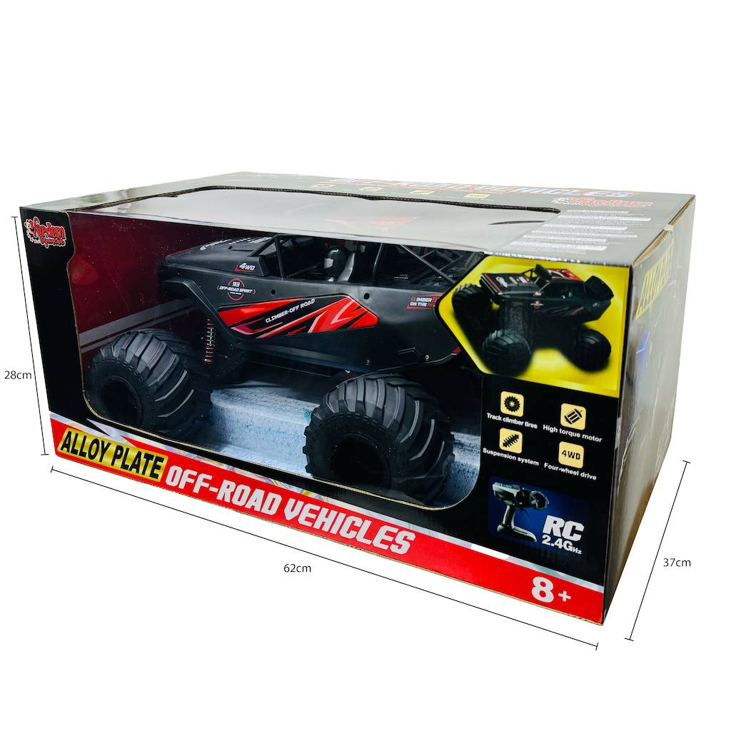 Uzaktan Kumandalı 4x4 WD Off Road Şarjlı Metal Araba