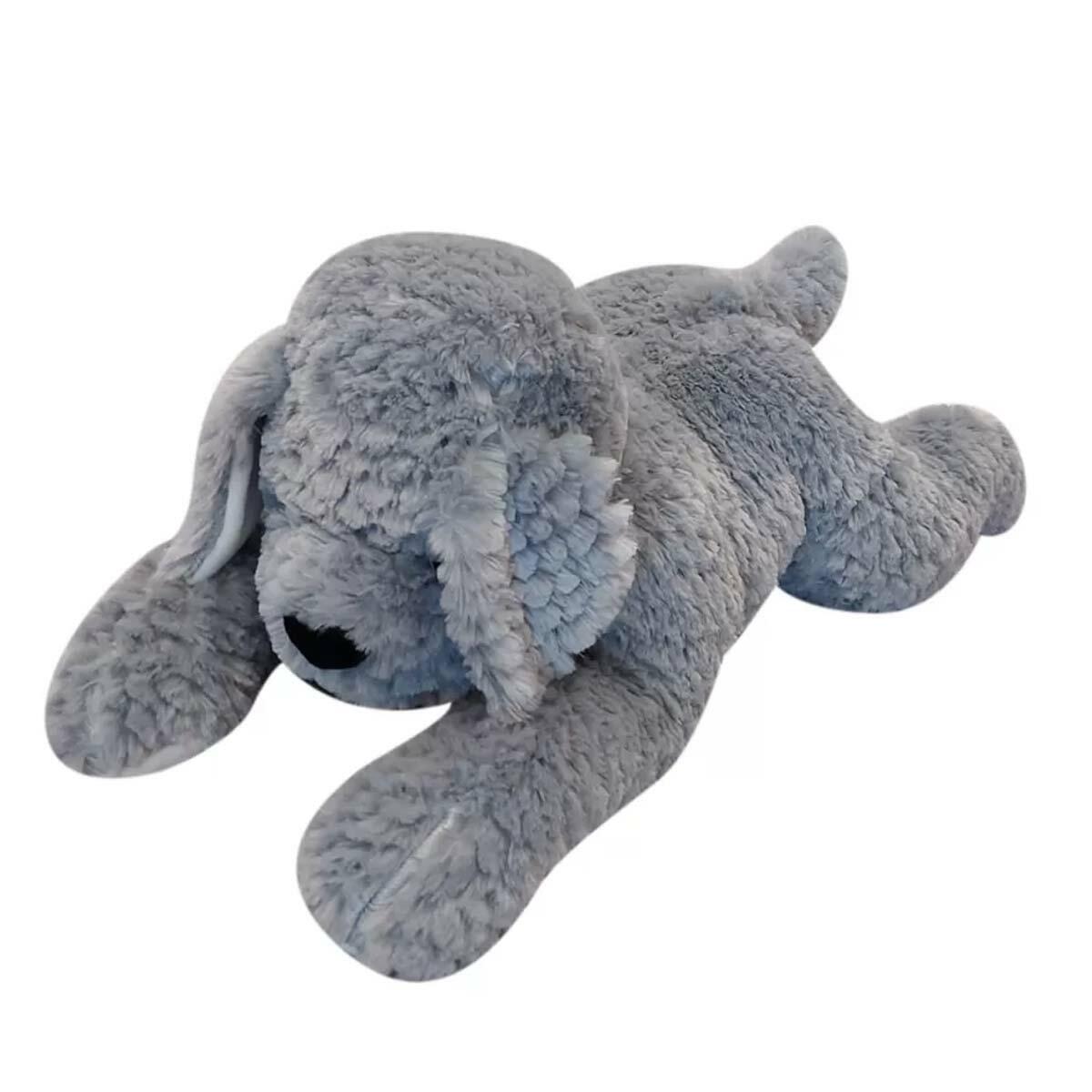 Yatan Köpek Pelüş Oyuncak 75 CM | Yumuşacık Welsoft Dokulu | Tüm Yaş Grupları İçin Uygun Uyku Arkadaşı