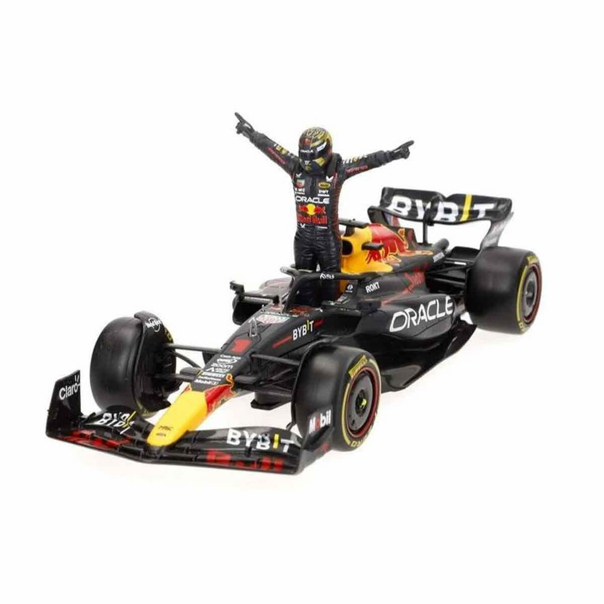 1:24 Formula 1 Oracle Red Bull RB19 Model Araba – Bburago Die-Cast Koleksiyon Aracı