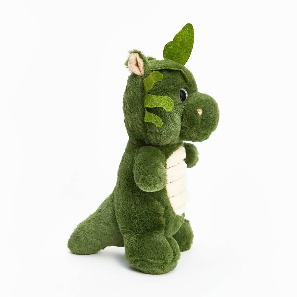 Yeşil Dinozor Pelüş Oyuncak 25 CM | Welsoft Pofuduk Jura Dostu | Feyza Oyuncak Koleksiyon Serisi