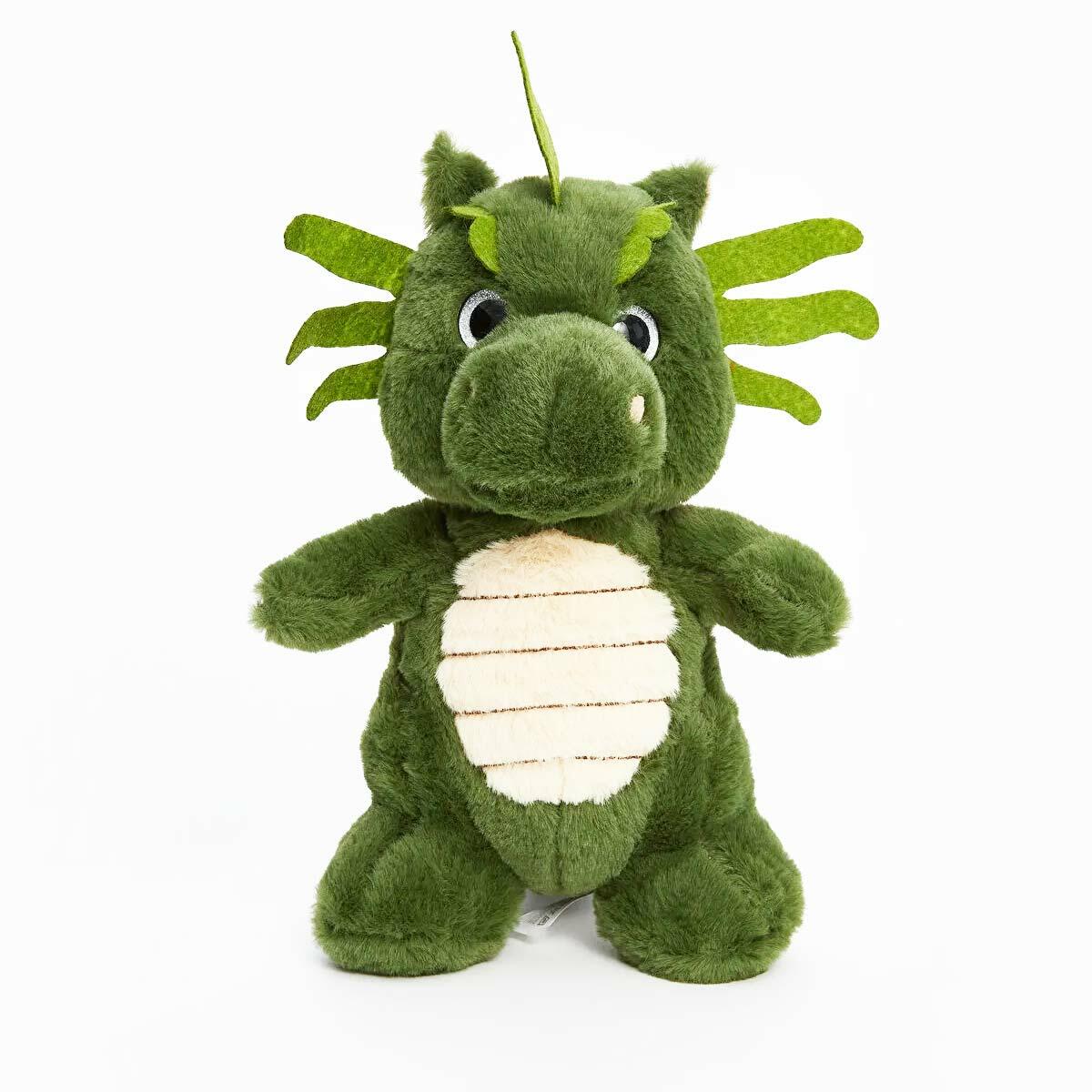 Yeşil Dinozor Pelüş Oyuncak 25 CM | Welsoft Pofuduk Jura Dostu | Feyza Oyuncak Koleksiyon Serisi