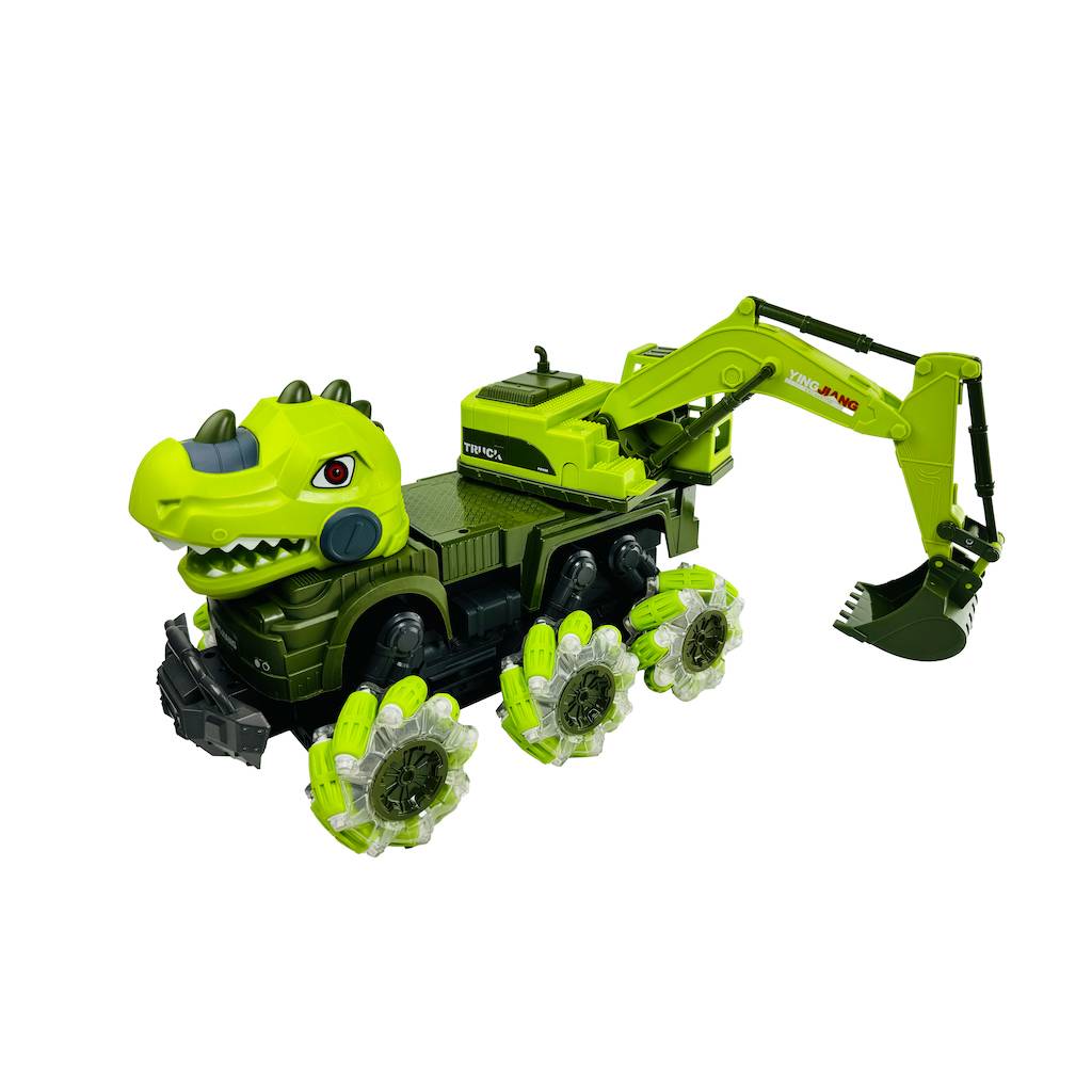 Uzaktan Kumandalı 1:14 Akrobat Dinozor Kamyon Kazıcı