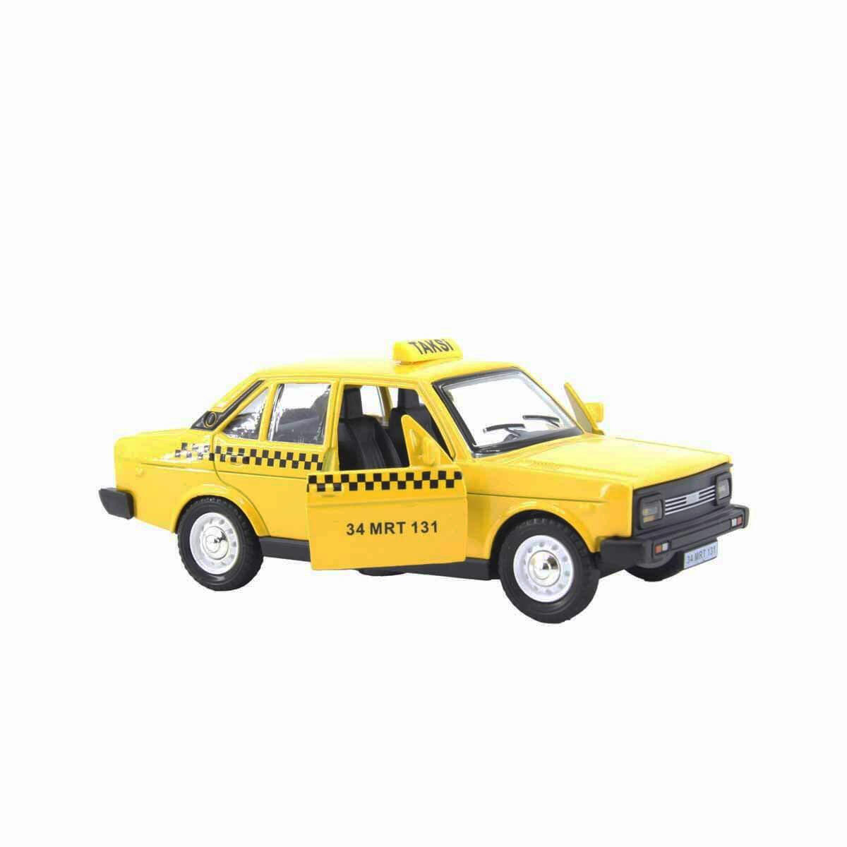 Yolların Fatihi Çek Bırak Korna Sesli Hacı Murat 131 Taksi – Die-Cast Metal Model Araba