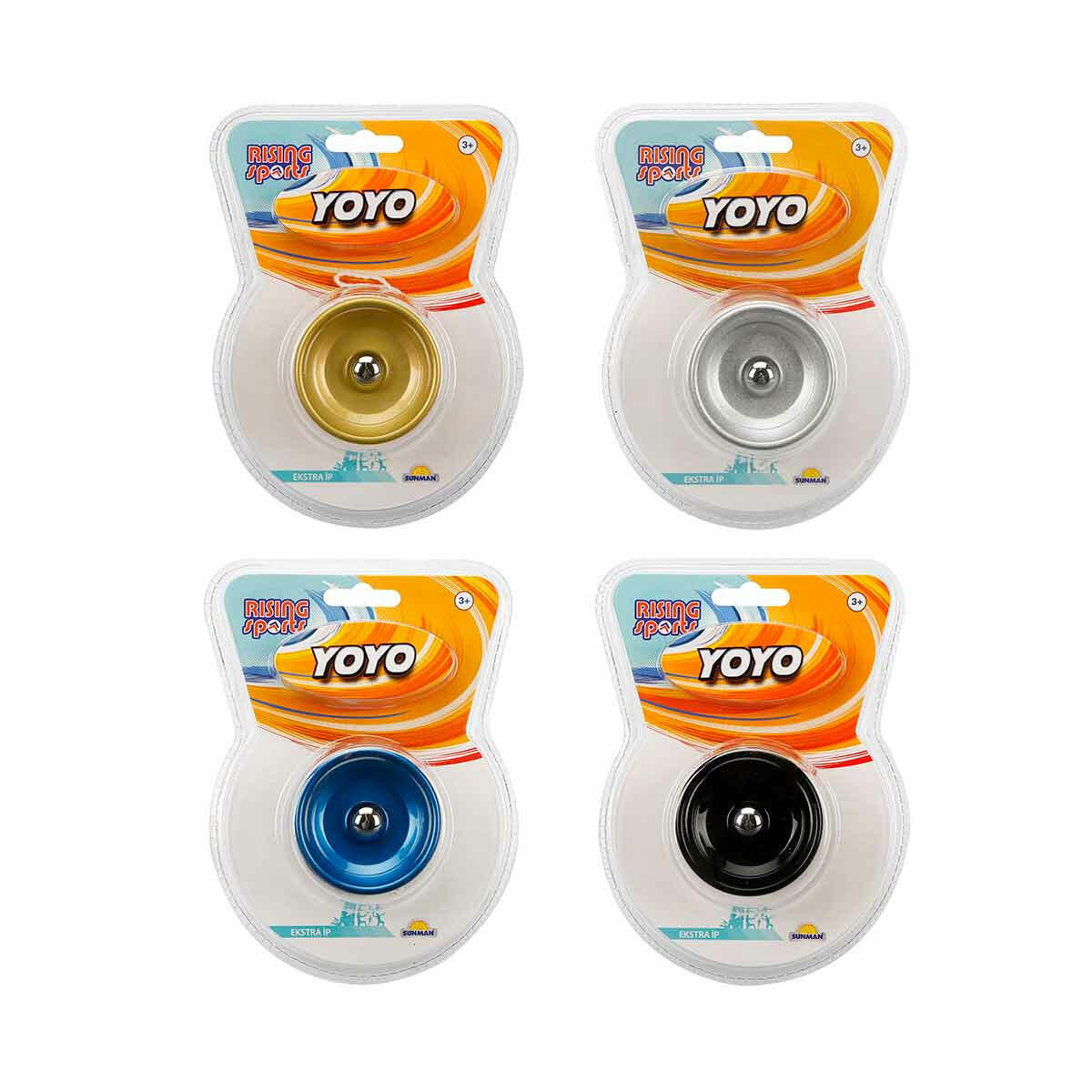 Yoyo Metal Groovy Pro Ekstra İpli – Metal Gövdeli Profesyonel Yoyo