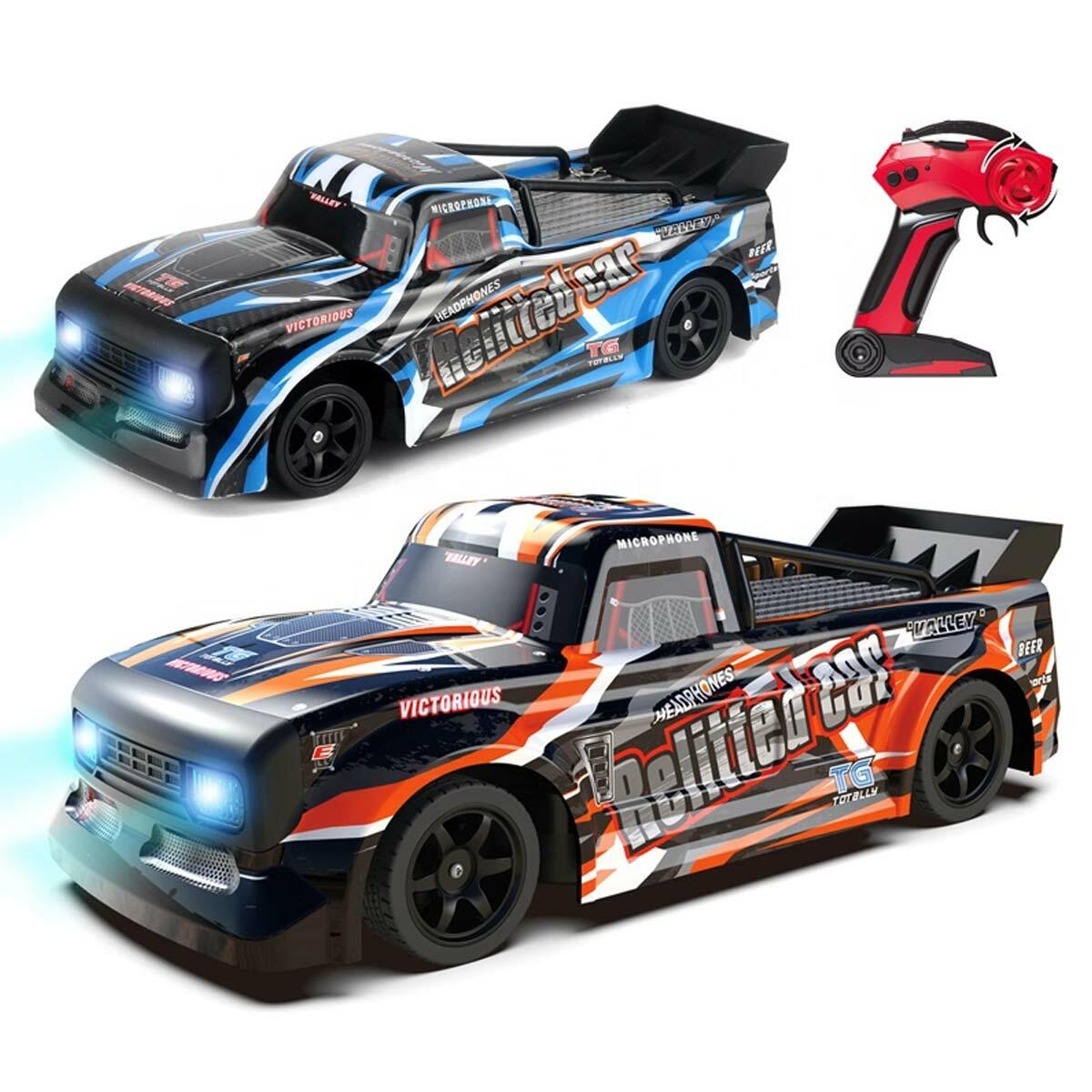 Uzaktan Kumandalı Yüksek Hızlı Drift Arazi Arabası | 15 km/s Sürat ve 4WD Çekiş | 2.4G Frekanslı Işıklı Yarış Aracı