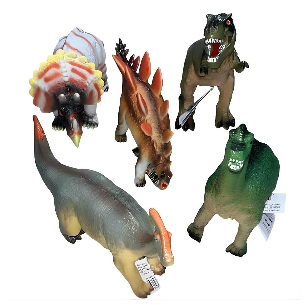 Yumuşak Büyük Dinozor Oyuncak Figür | Gerçekçi Detaylı Ve Sağlıklı Yumuşak Plastik Dev Figürler