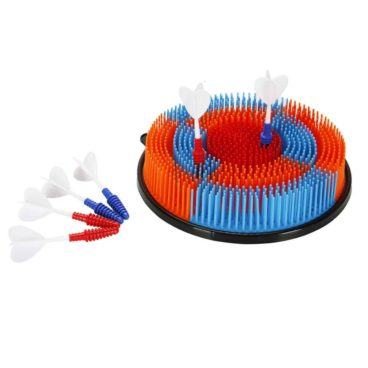 Yumuşak Uçlu Dart Oyun Seti | 30 cm Güvenli Hedef Tahtası | 6 Ok Dahil Ev Tipi Dart Seti