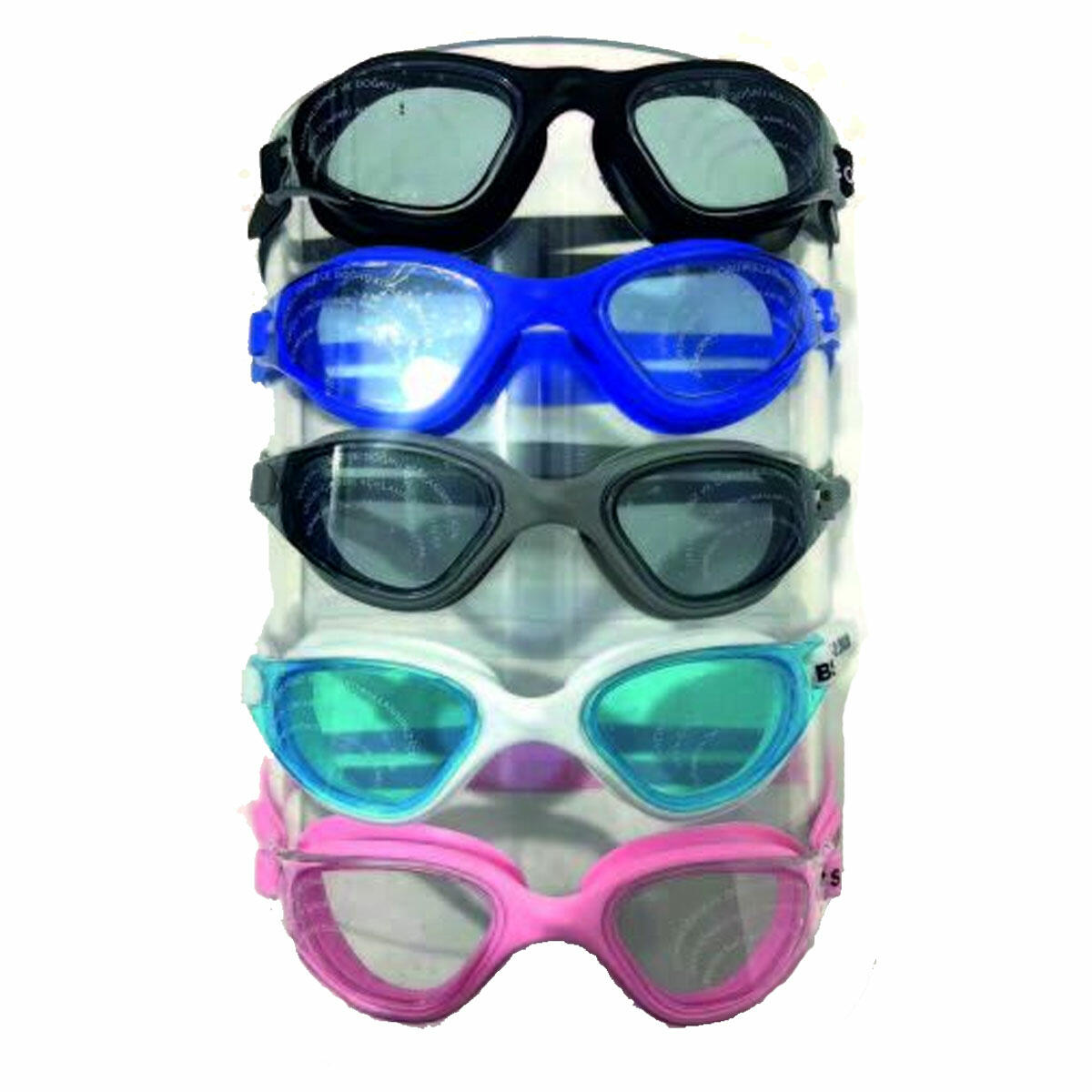 Yüzücü Gözlüğü Antifog Silikon Kutulu | Buğu Önleyici Profesyonel Deniz Gözlüğü | Ayarlanabilir Yumuşak Silikon Yüzücü Maskesi